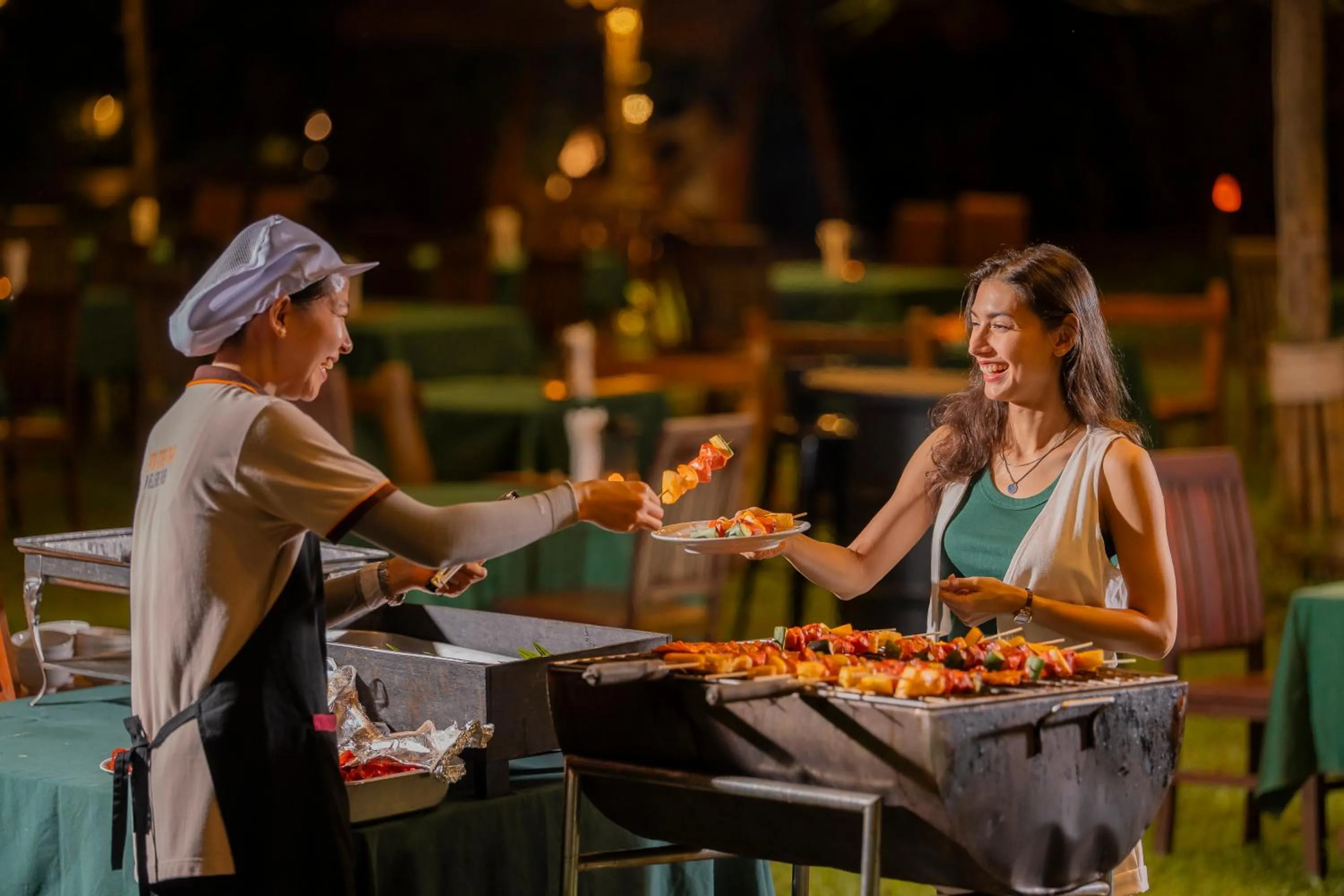 BBQ facilities in Hintok River Camp