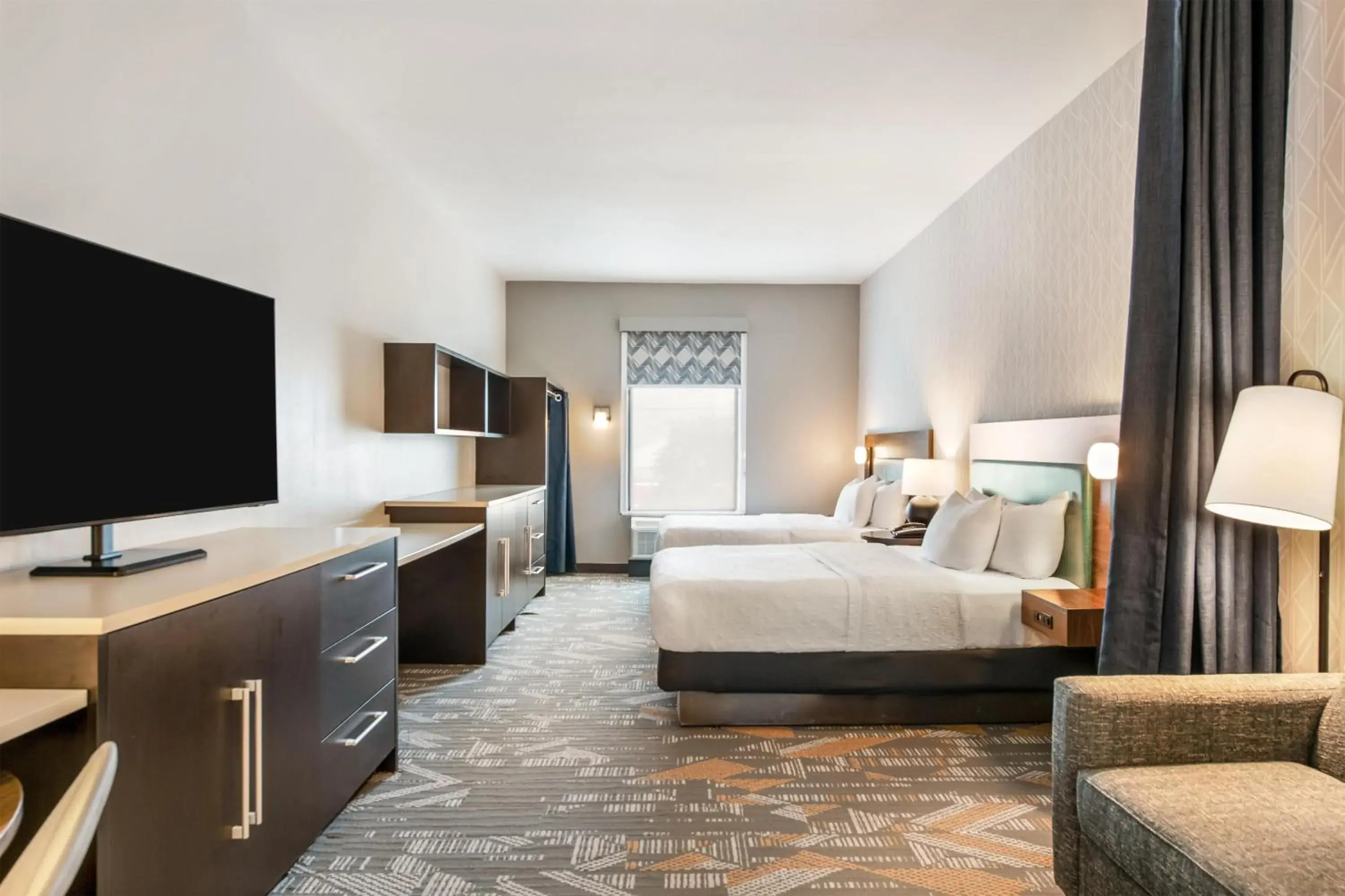 Studio Suite with Two Queen Beds - Hearing Access/Non-Smoking in Home2 Suites Pensacola I-10 At North Davis Hwy Studio Suite with Two Queen Beds - Hearing Access/Non-Smoking in Home2 Suites Pensacola I-10 At North Davis Hwy