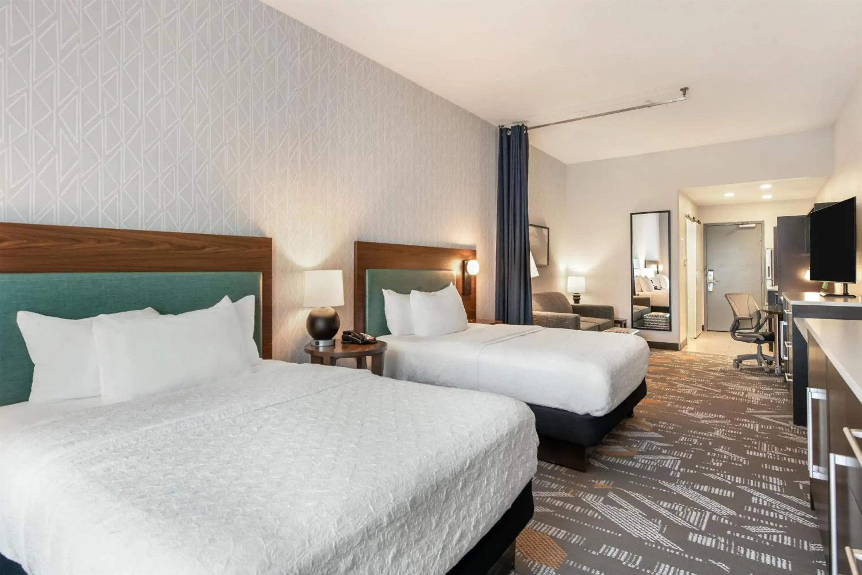 Queen Studio with Two Queen Beds - Non-Smoking in Home2 Suites Pensacola I-10 At North Davis Hwy Queen Studio with Two Queen Beds - Non-Smoking in Home2 Suites Pensacola I-10 At North Davis Hwy