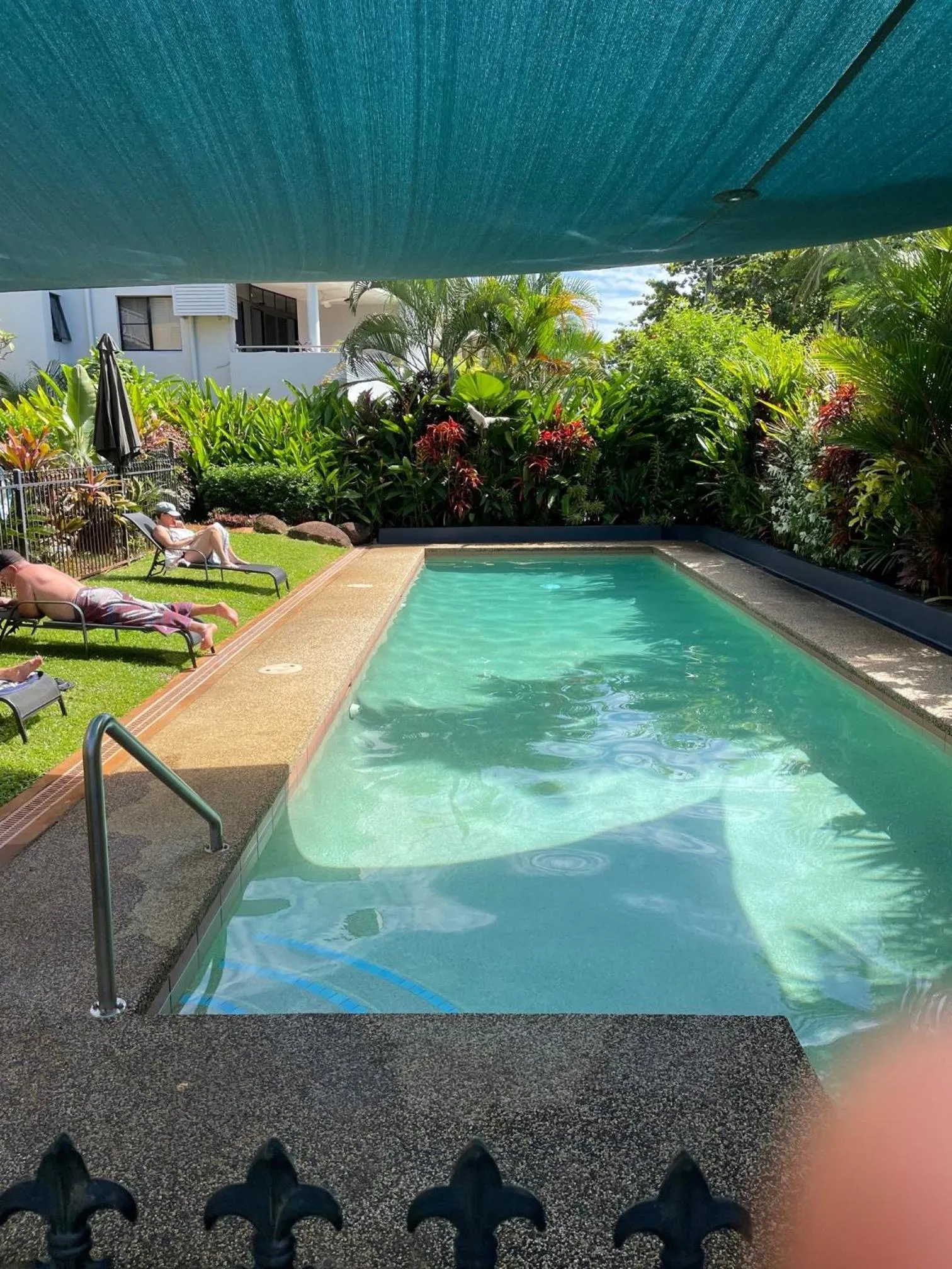 Swimming pool in The York Beachfront Holiday Apartments