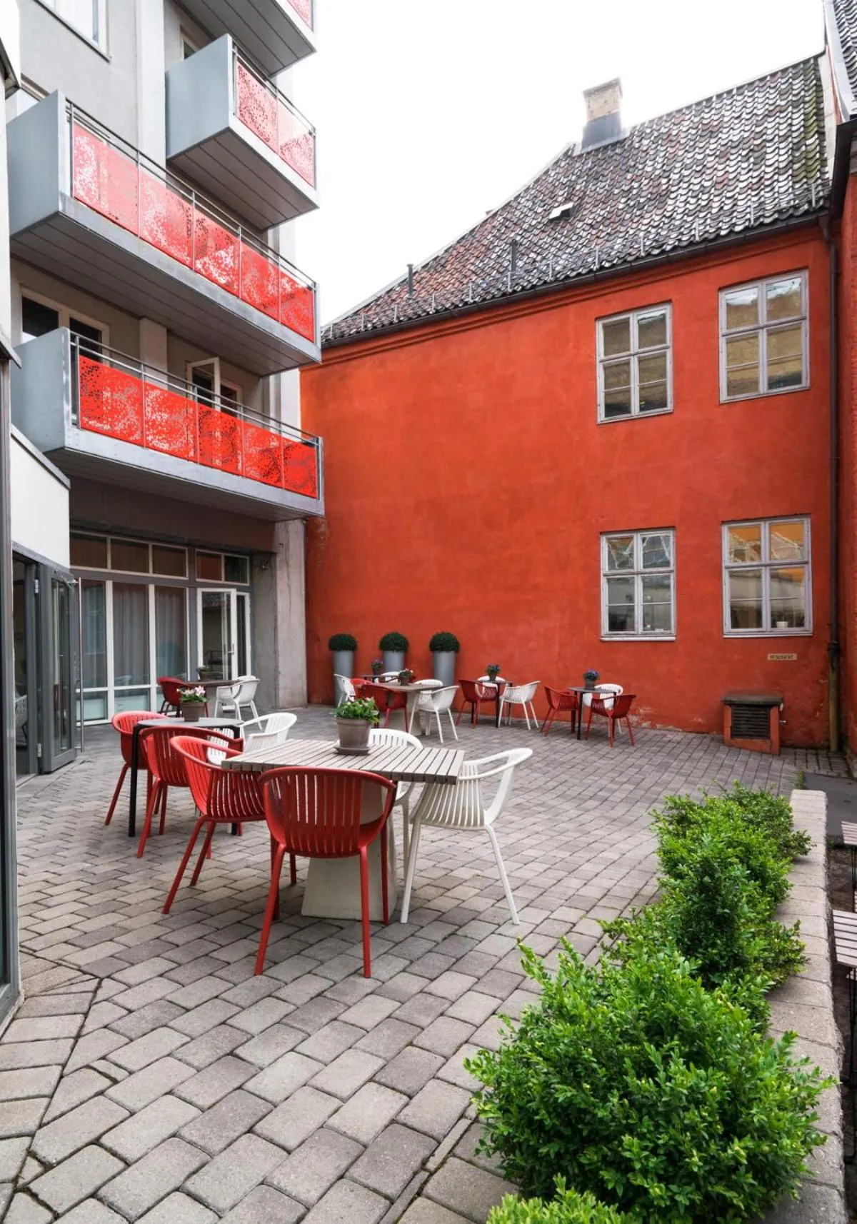 Patio in Thon Hotel Panorama