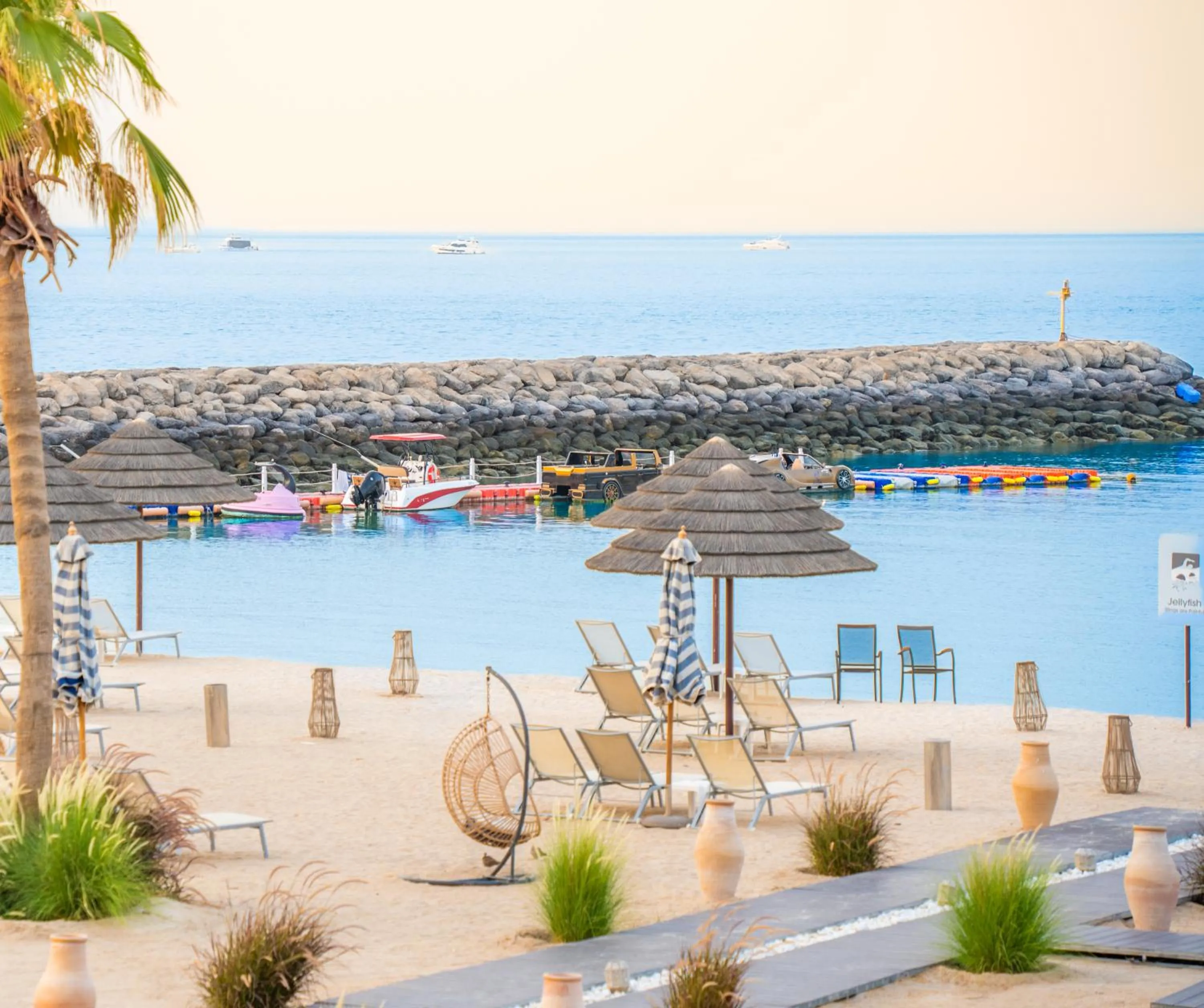 Beach in Marina Hotel