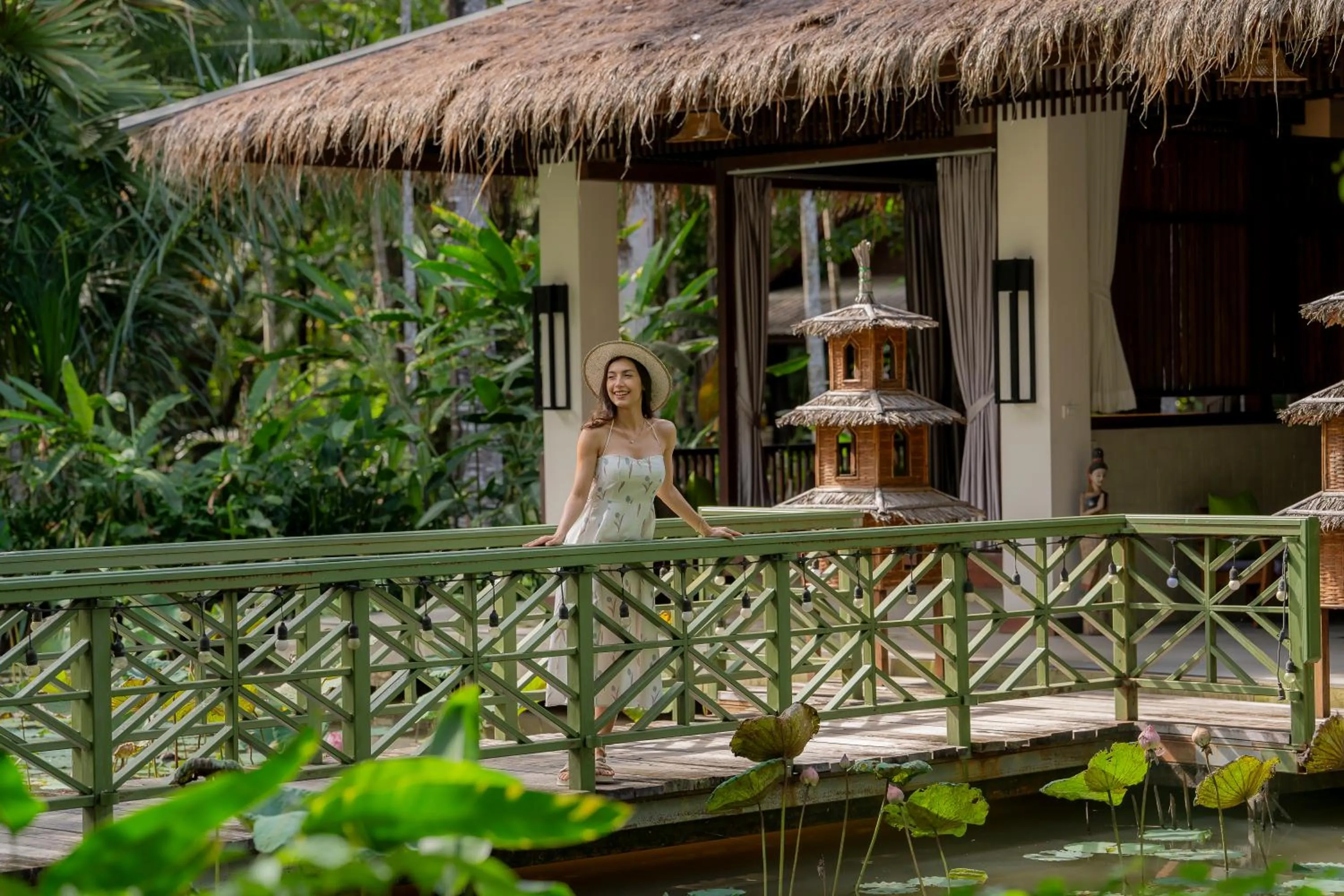 Natural landscape in River Kwai Resotel