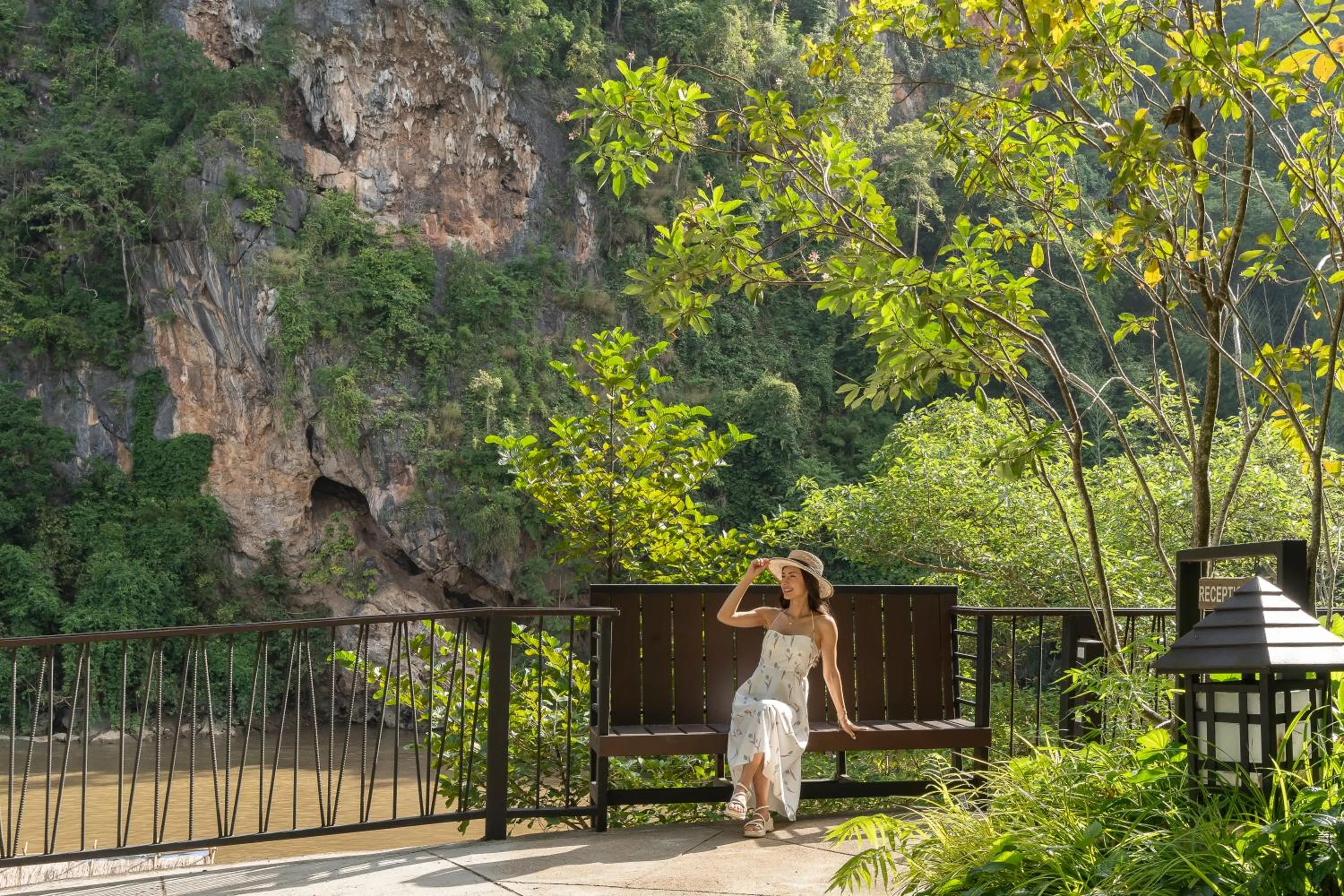 Natural landscape in River Kwai Resotel
