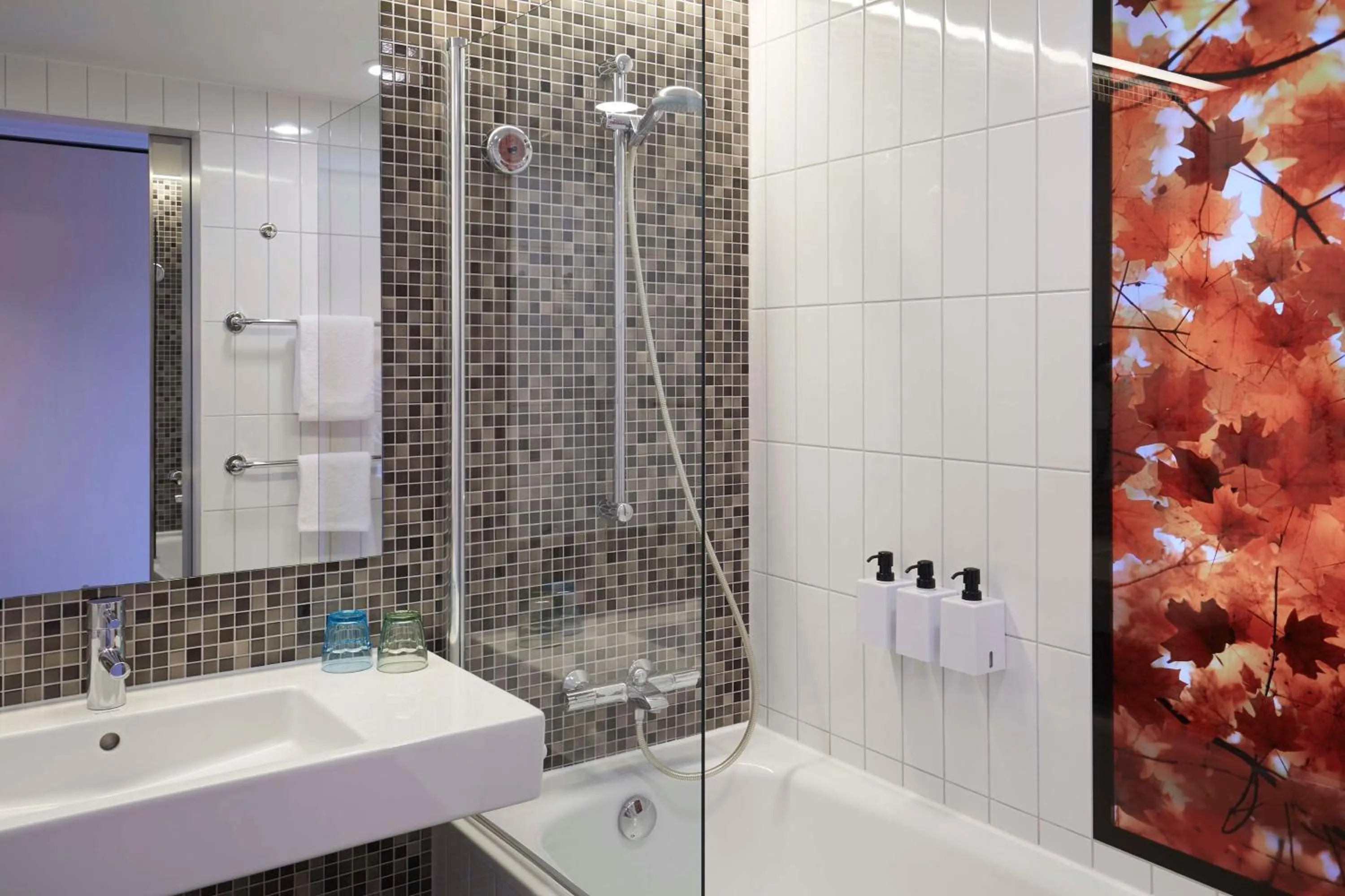 Bathroom in Scandic Berlin Potsdamer Platz