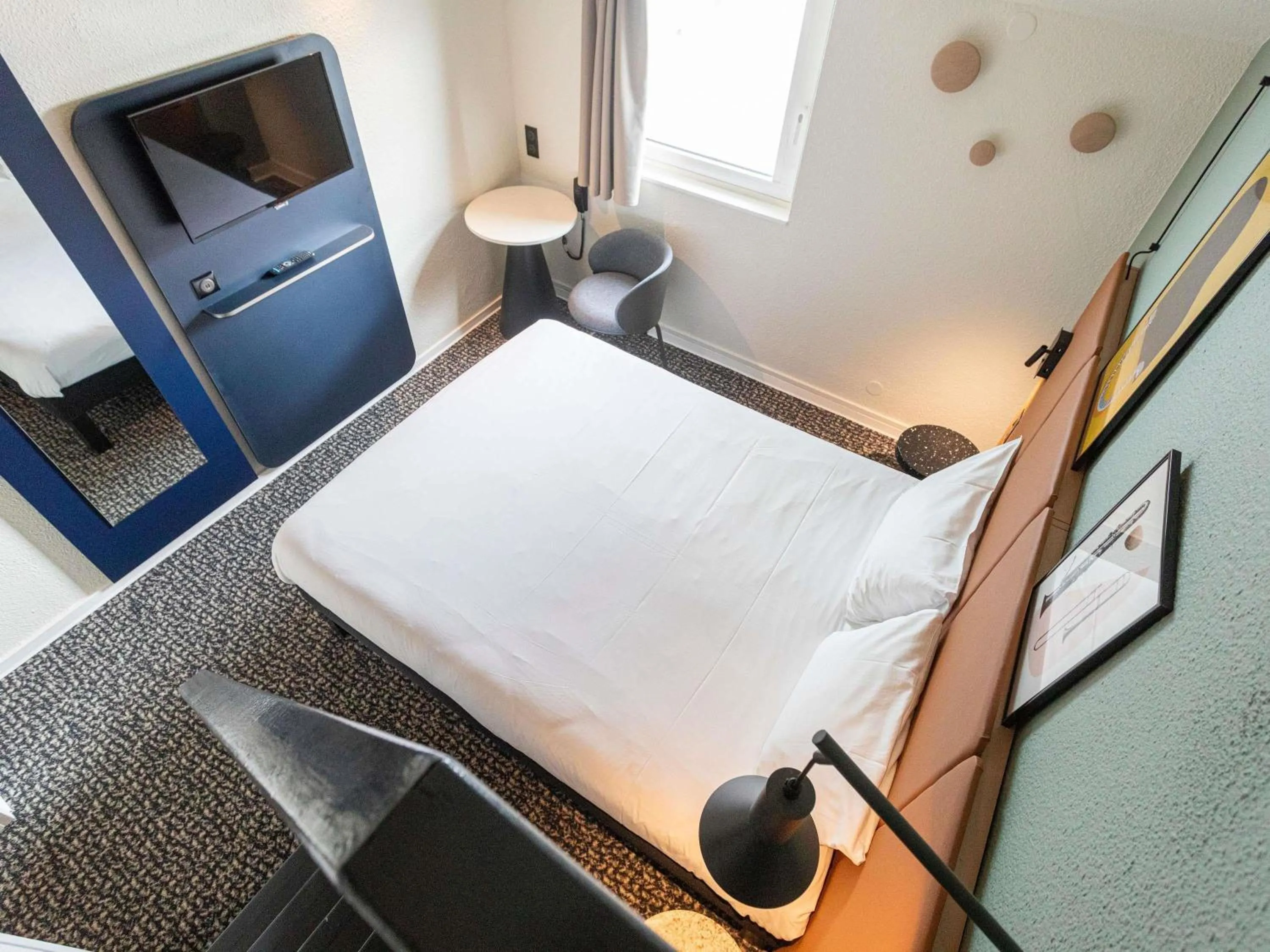 Bedroom, Bed in ibis Granville Port De Plaisance