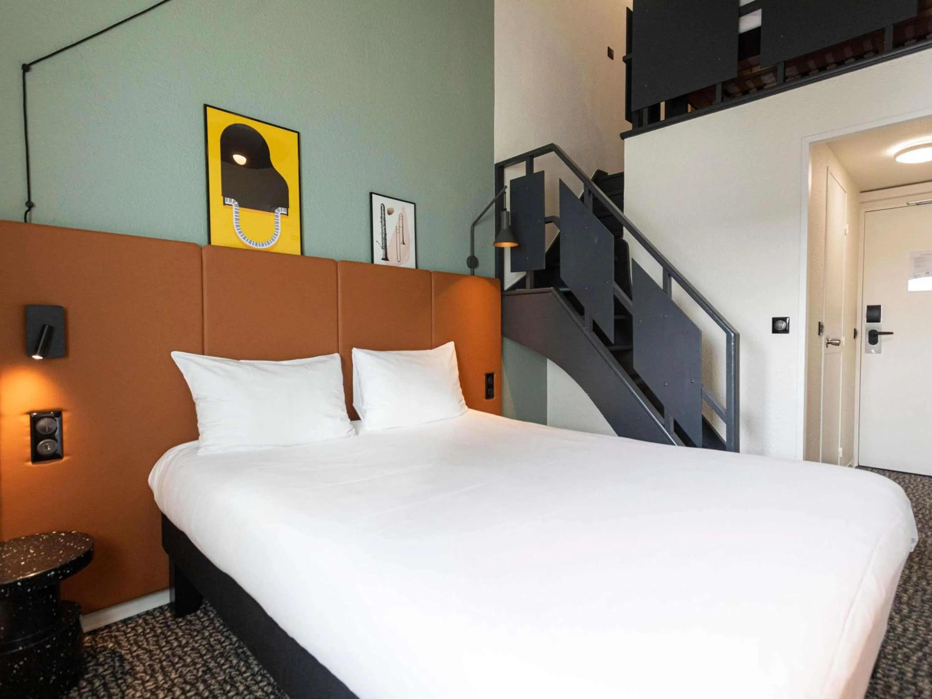 Bedroom, Bed in ibis Granville Port De Plaisance