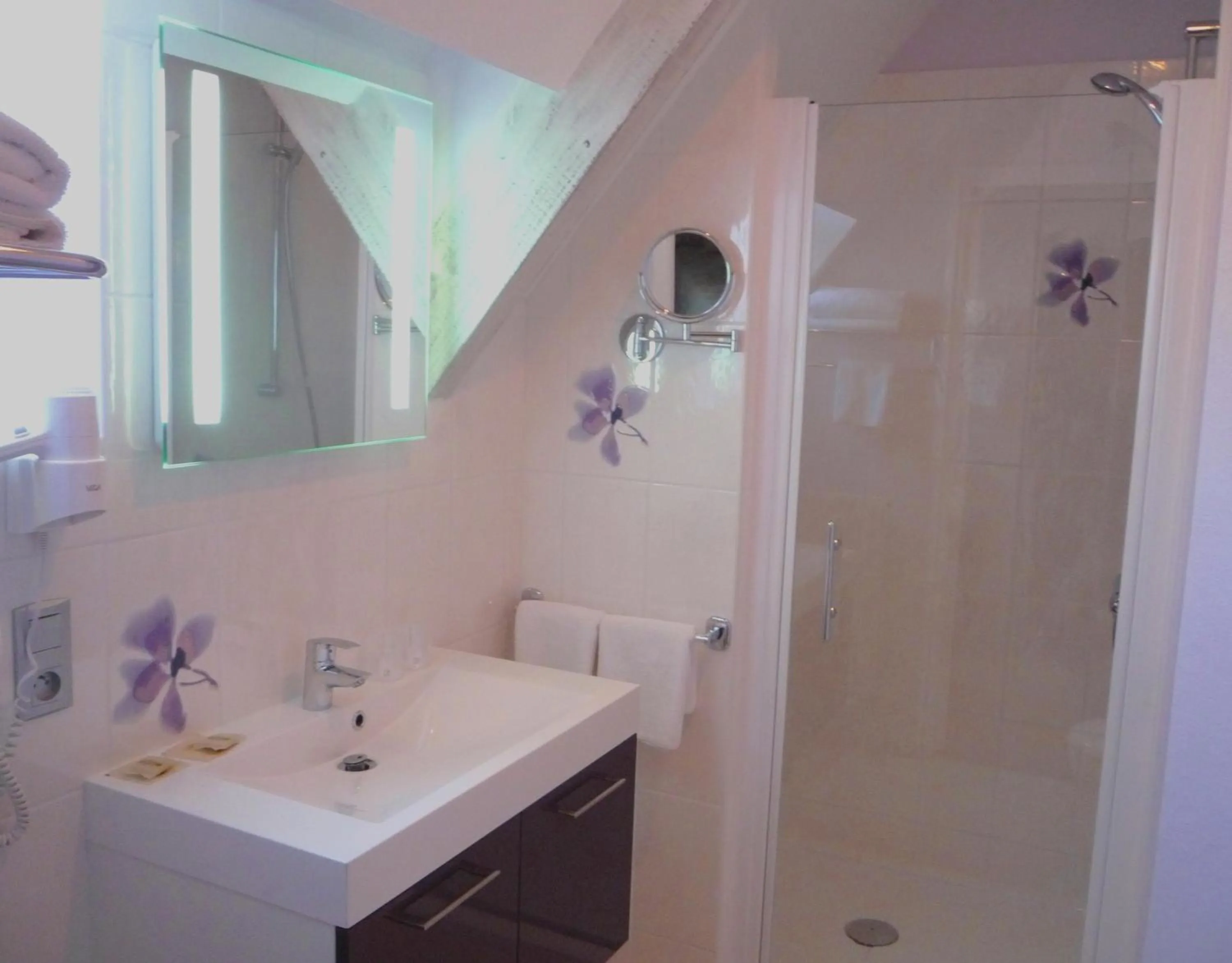 Bathroom in Hostellerie du Causse