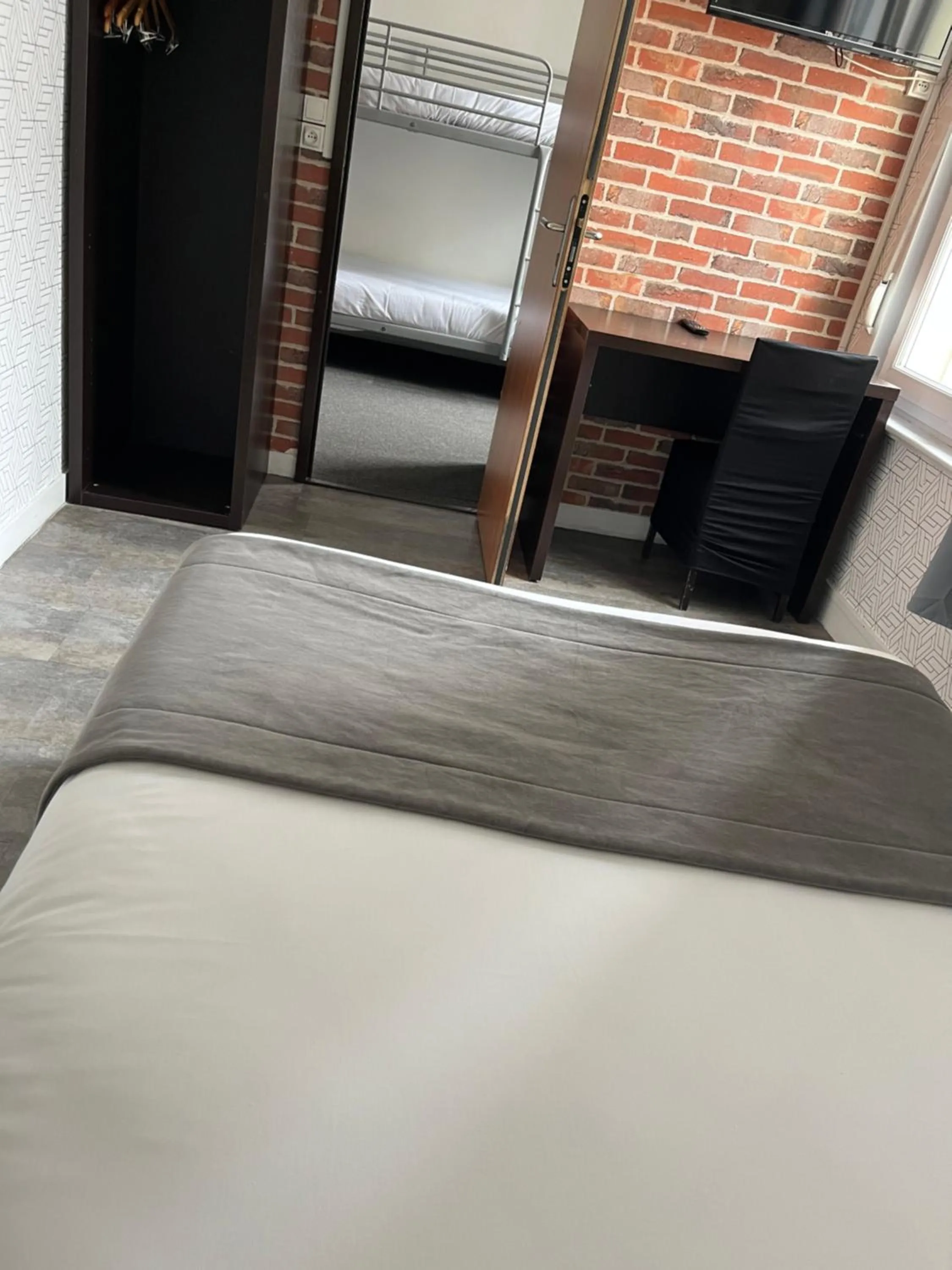 Bedroom, Bed in Hotel Au Spatial