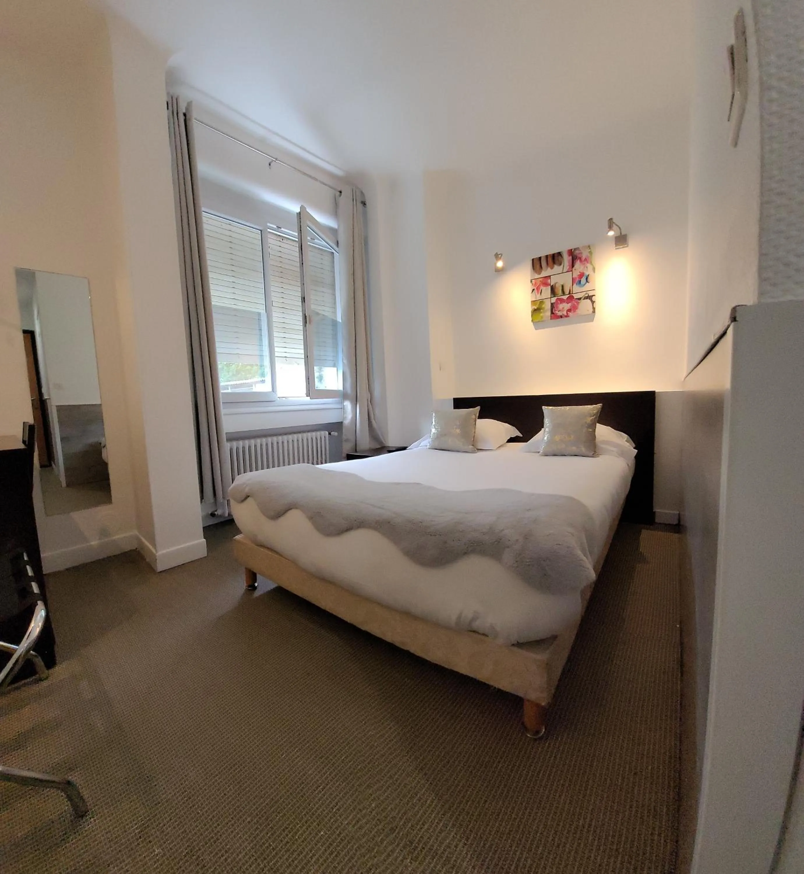 Bedroom, Bed in Hotel Au Spatial