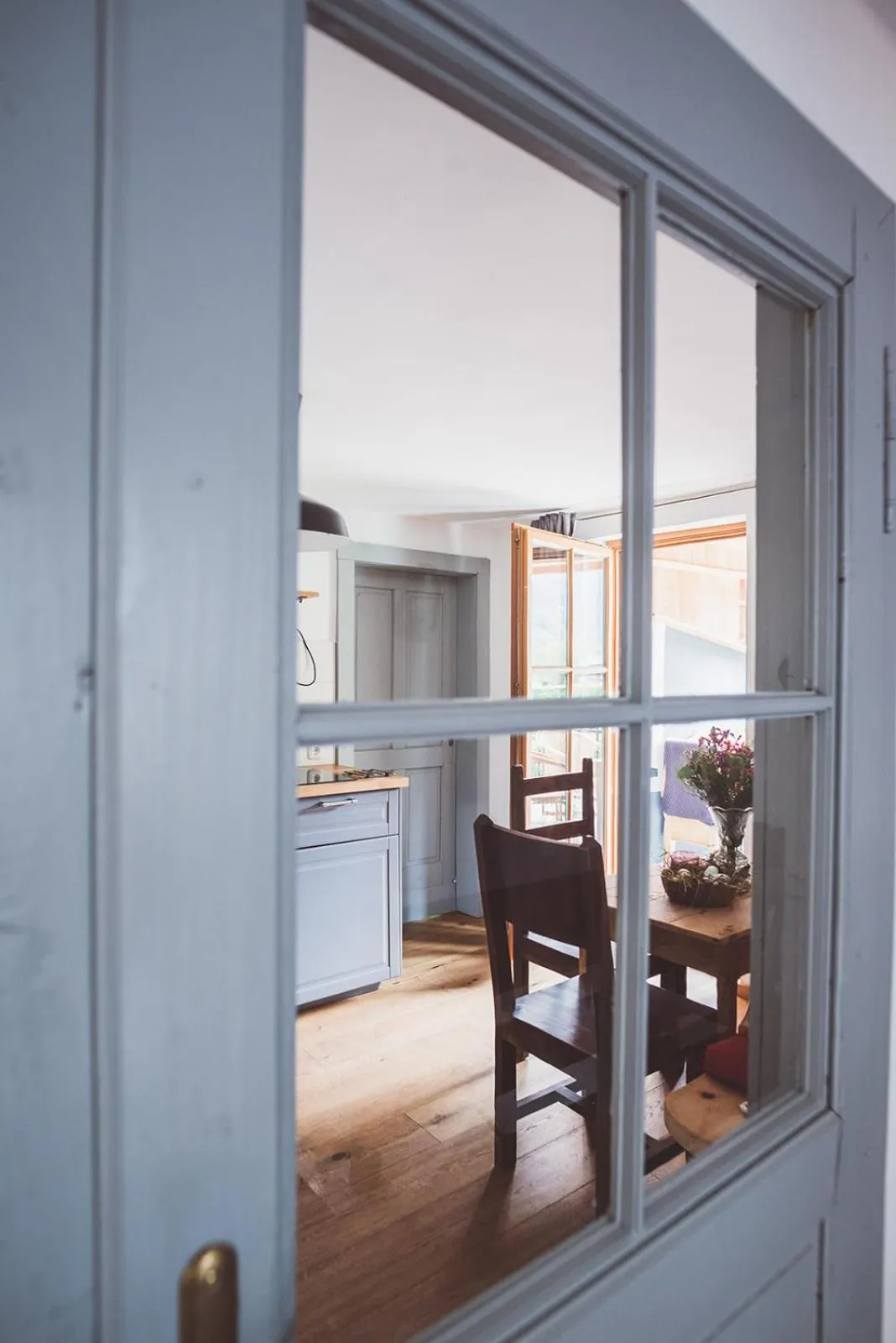 kitchen in Chalet am Sonnenhang