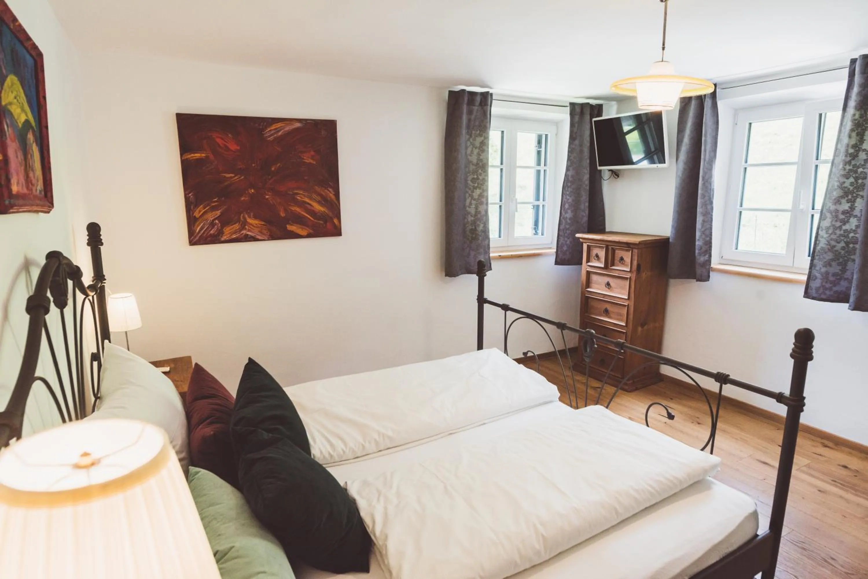 TV and multimedia, Bed in Chalet am Sonnenhang