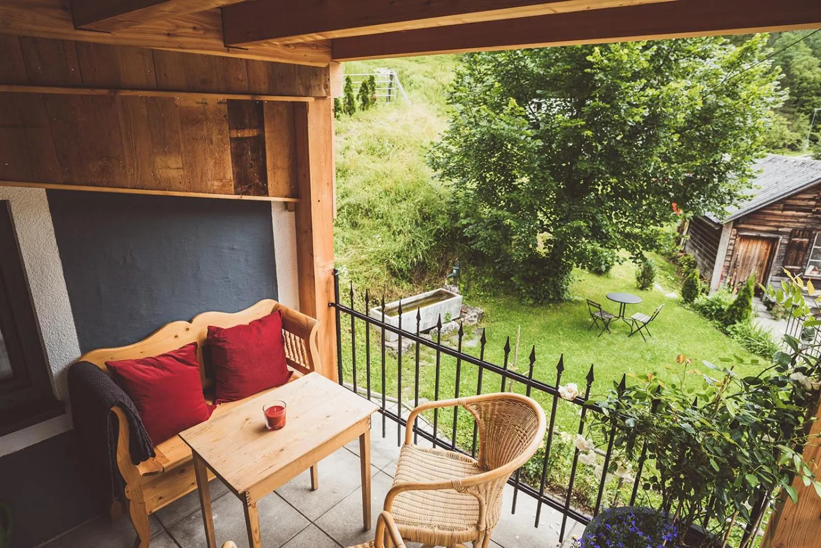 Balcony/Terrace in Chalet am Sonnenhang