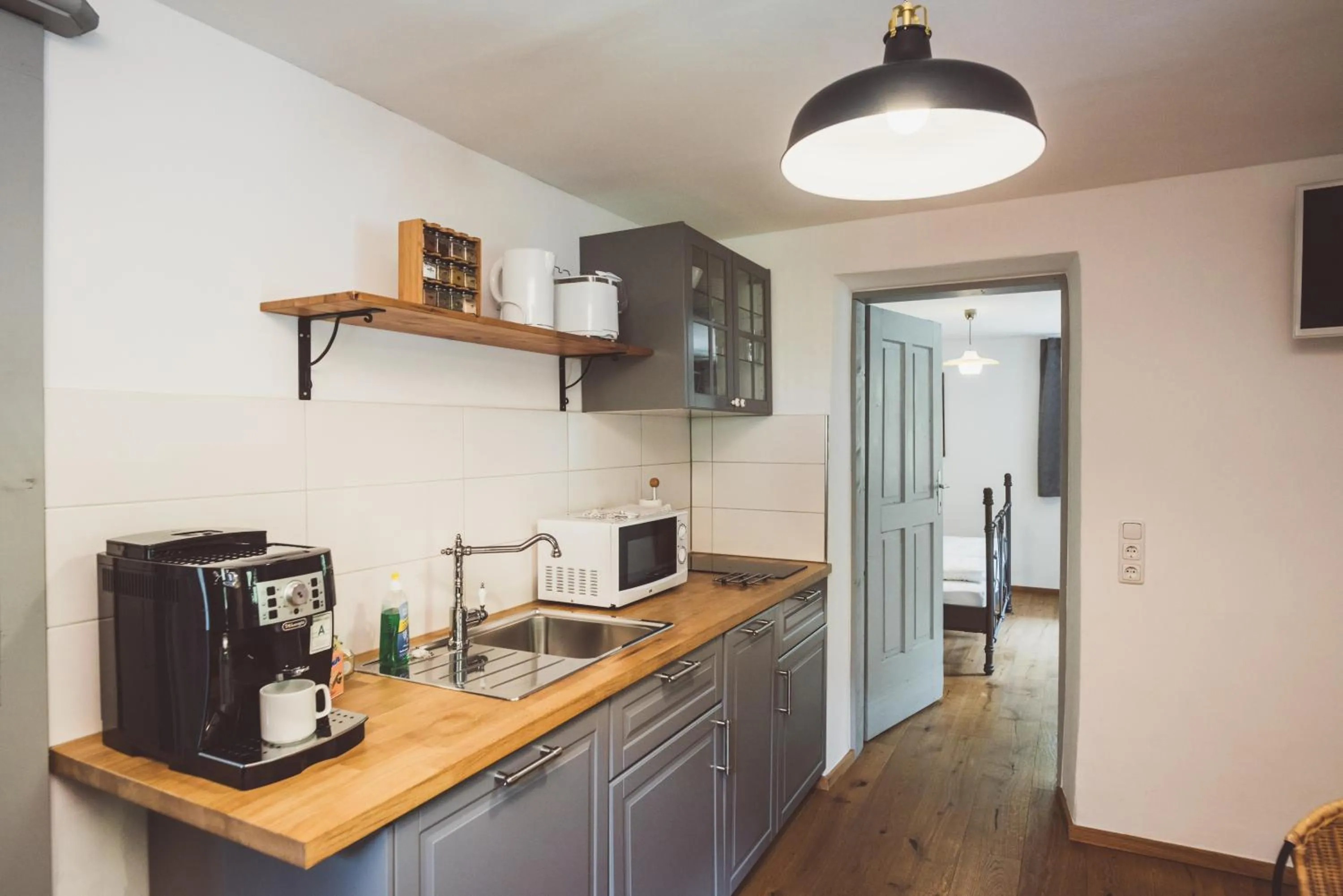 Coffee/tea facilities in Chalet am Sonnenhang