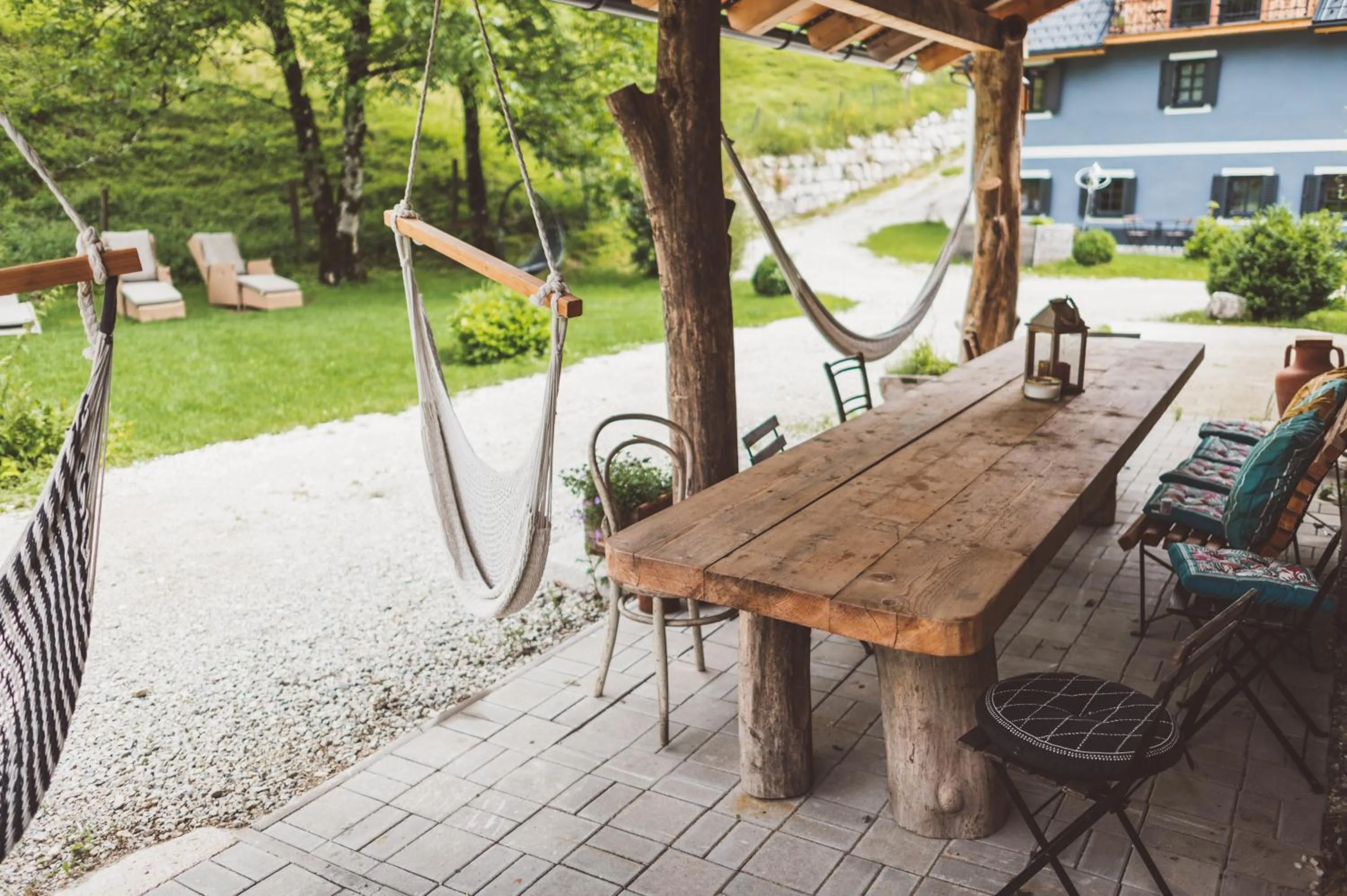 BBQ facilities in Chalet am Sonnenhang