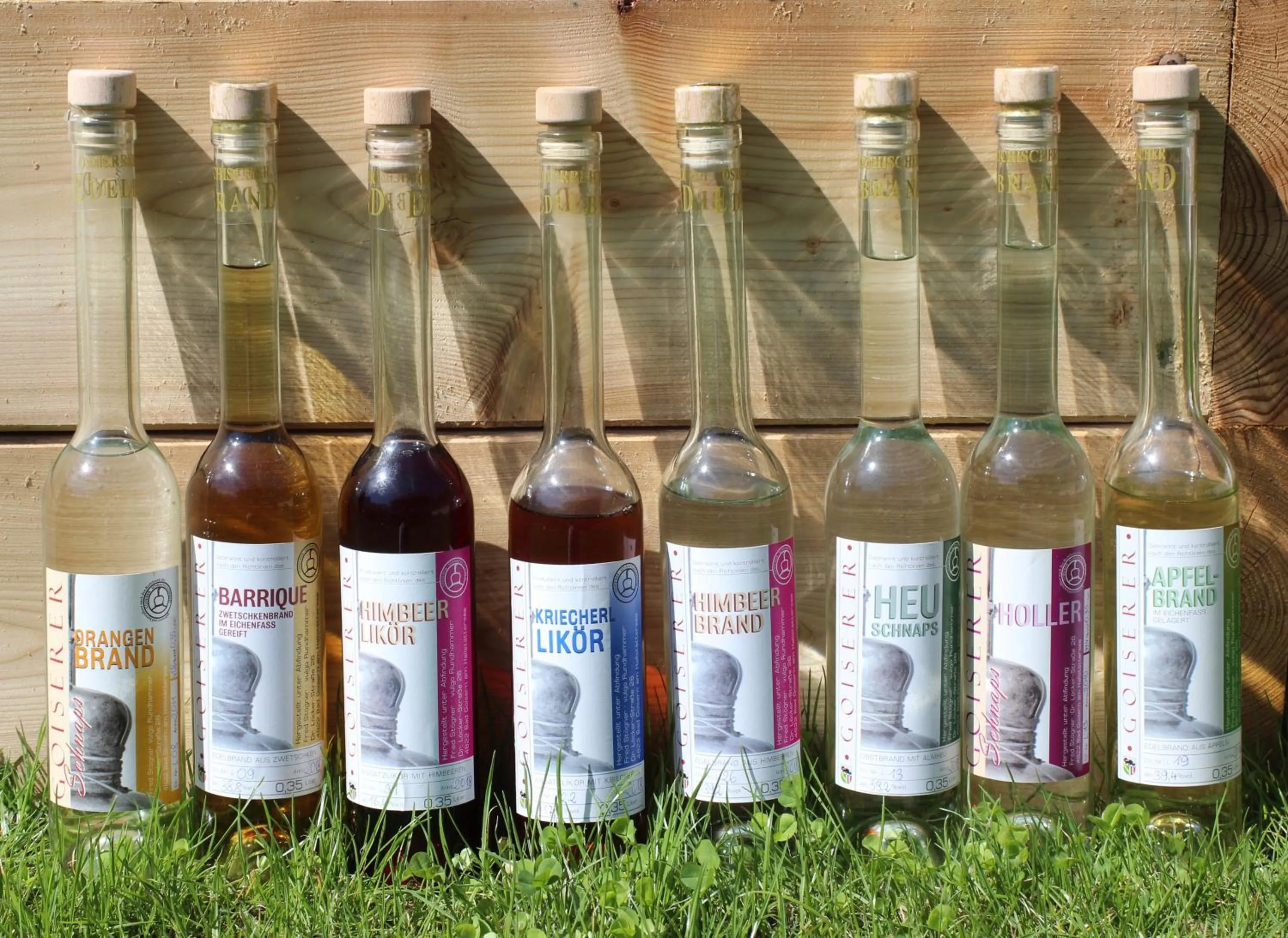 Alcoholic drinks in Chalet am Sonnenhang