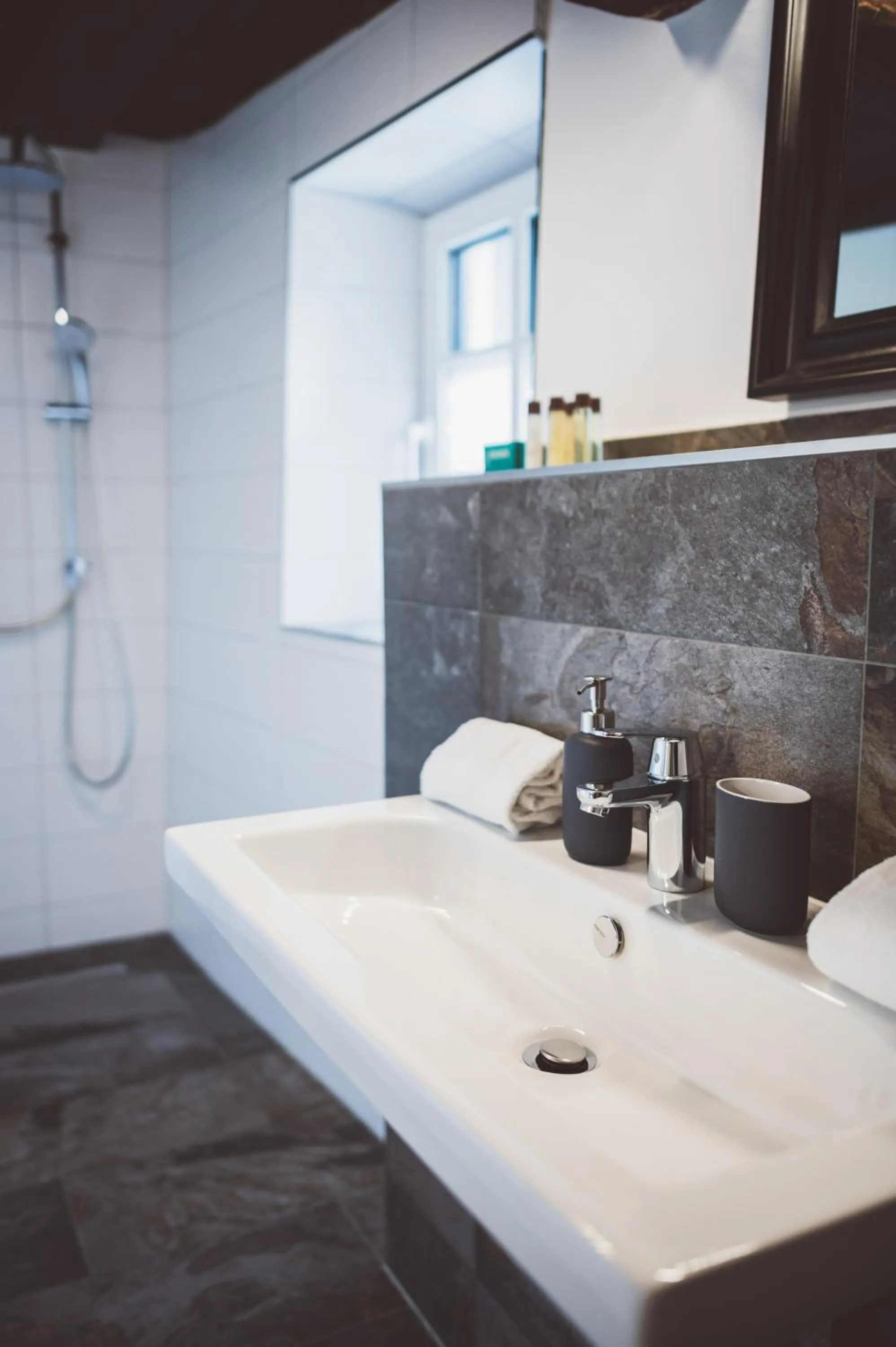 Bathroom in Chalet am Sonnenhang