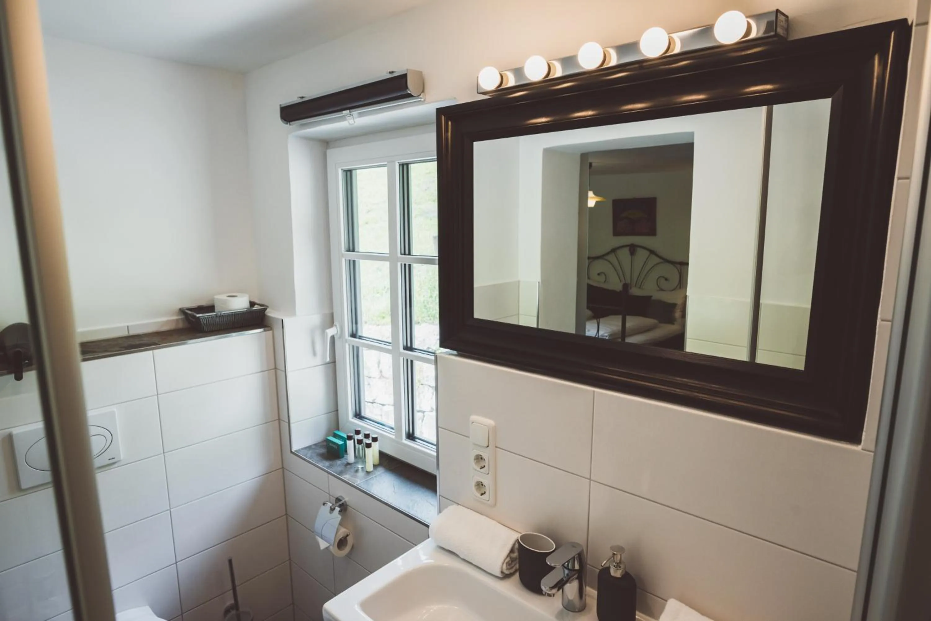Bathroom in Chalet am Sonnenhang