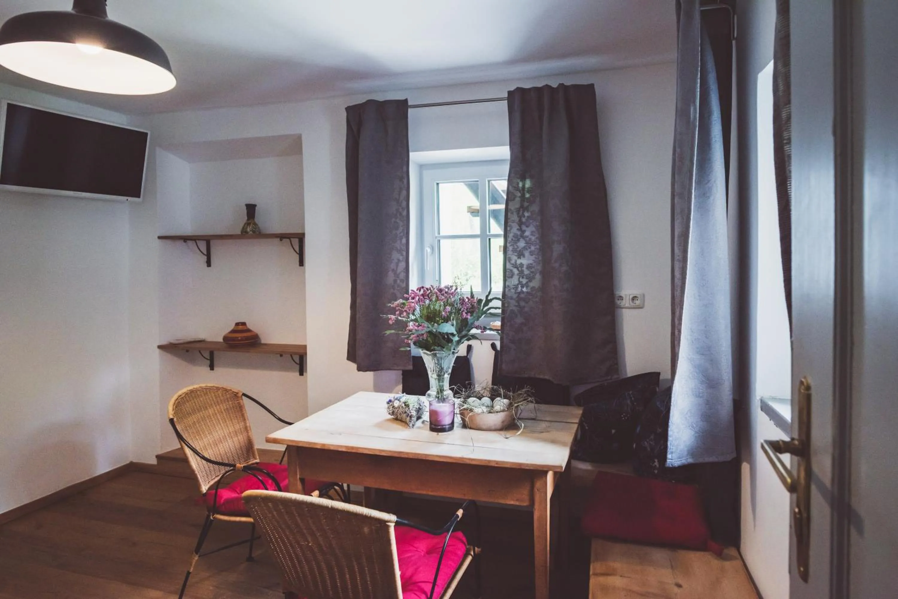 Kitchen or kitchenette in Chalet am Sonnenhang