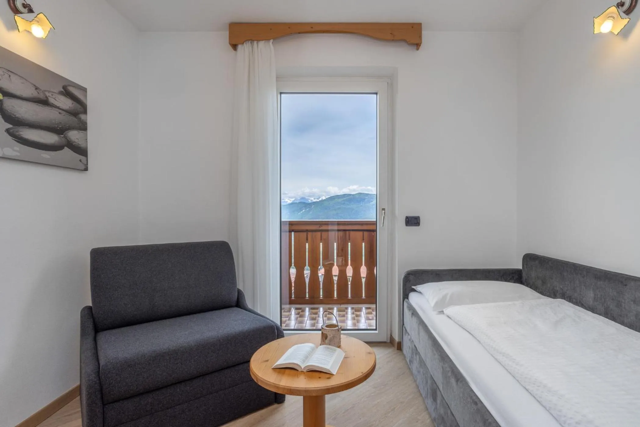 Bedroom, Bed in Hotel Tirol- Natural Idyll