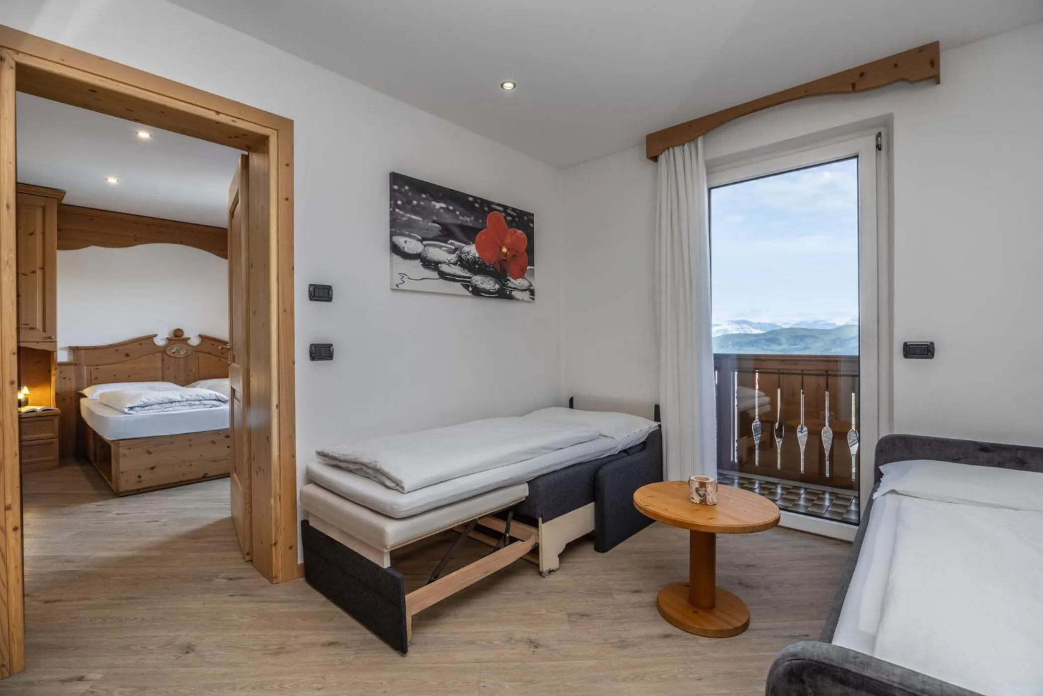 Bedroom, Bed in Hotel Tirol- Natural Idyll