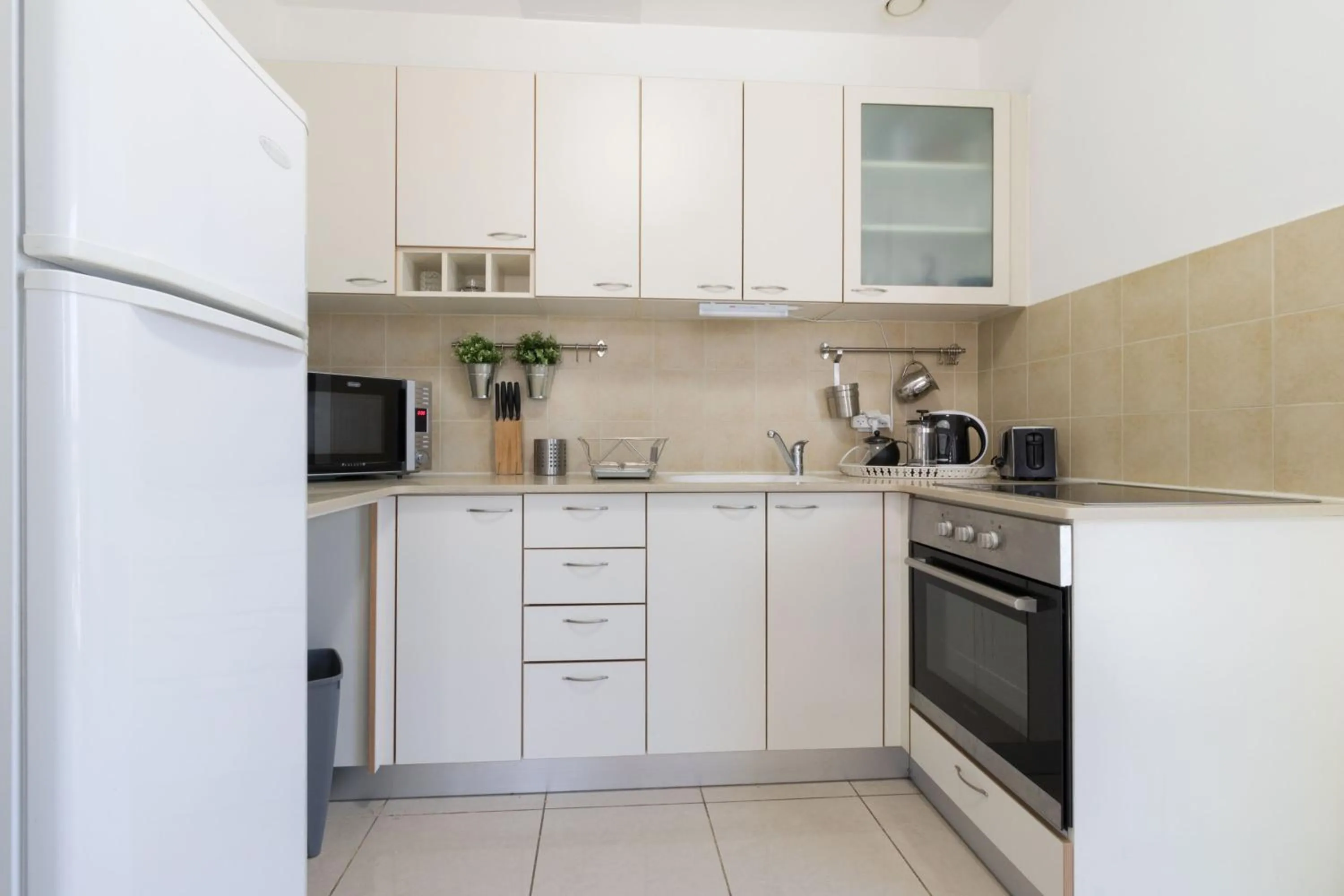 Communal kitchen in Sweethome26 YAFO STREET JERUSALEM