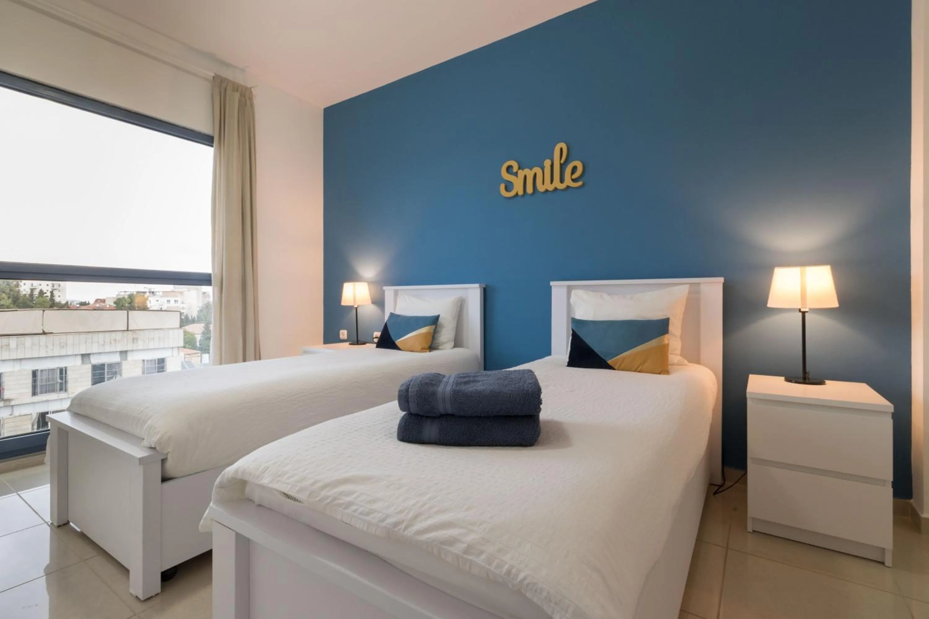 Bed in Sweethome26 YAFO STREET JERUSALEM