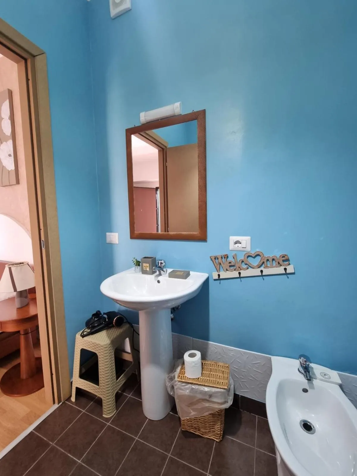 Toilet in B&B Verzavò