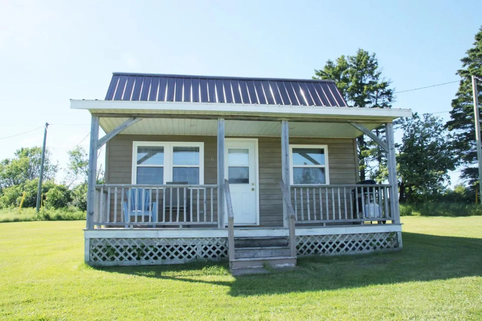 Balcony/Terrace in Rustico Acres Cottages