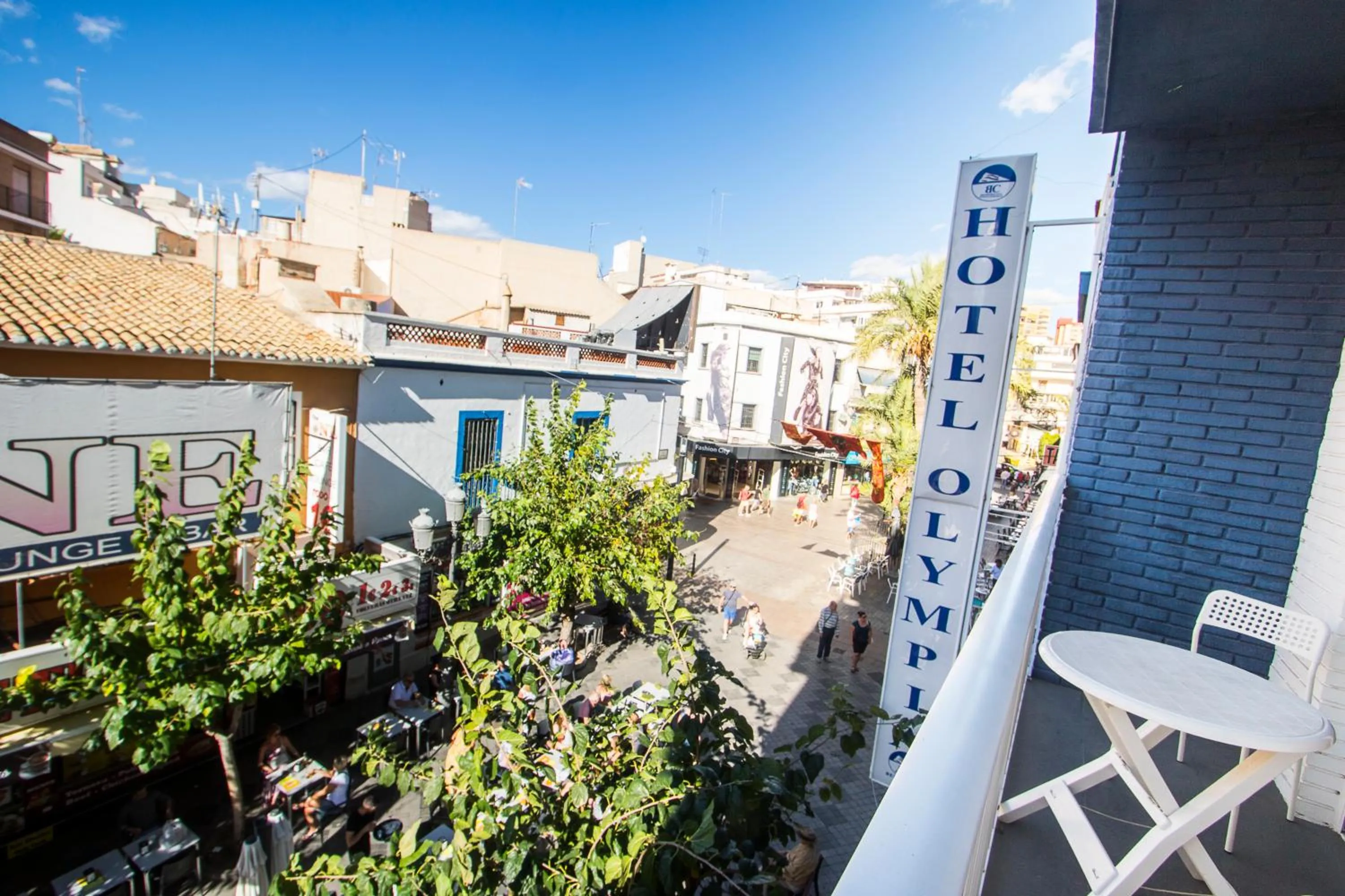 Balcony/Terrace in Hotel Benidorm City Olympia