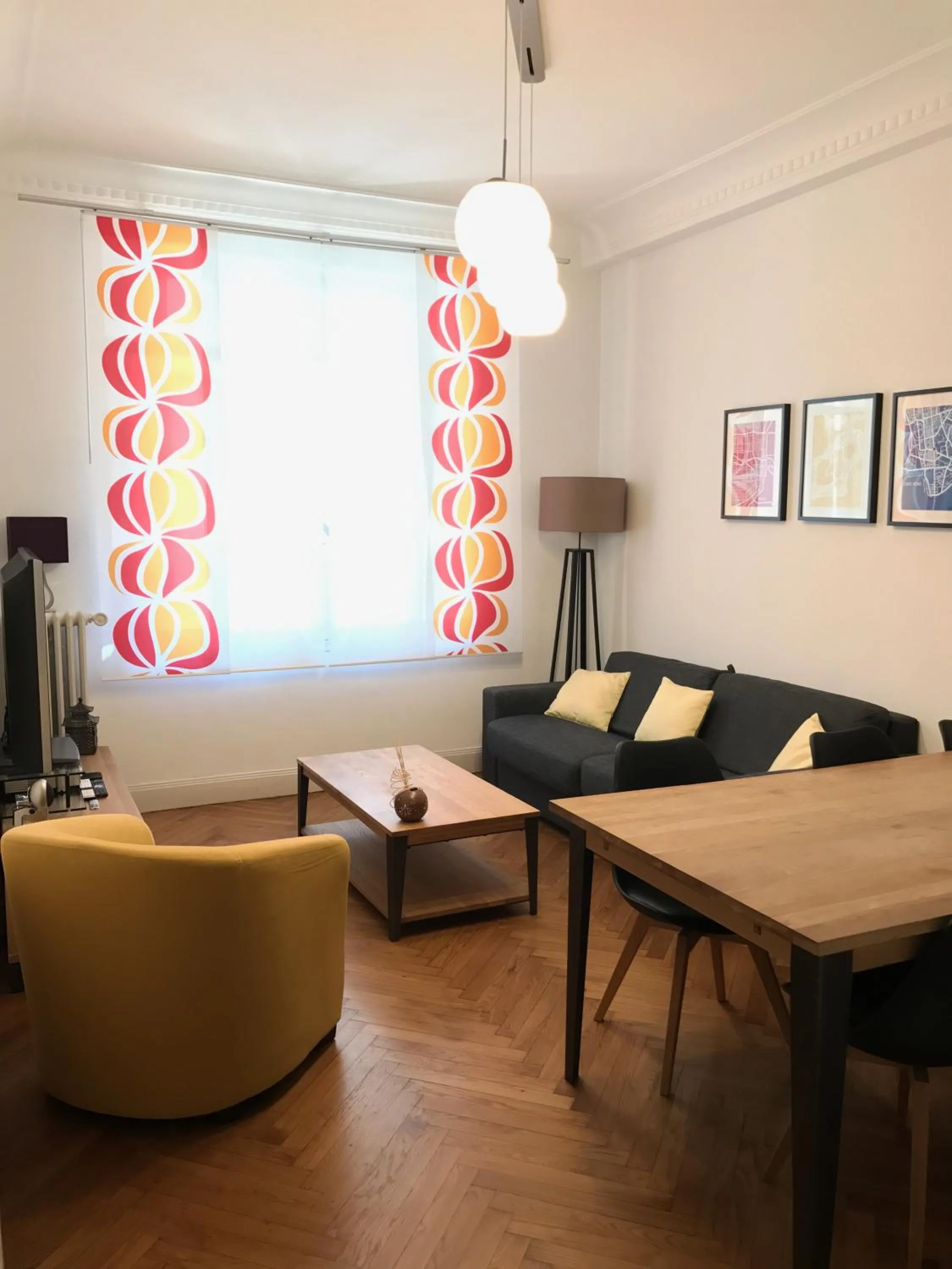 Living room in Palais Haydee