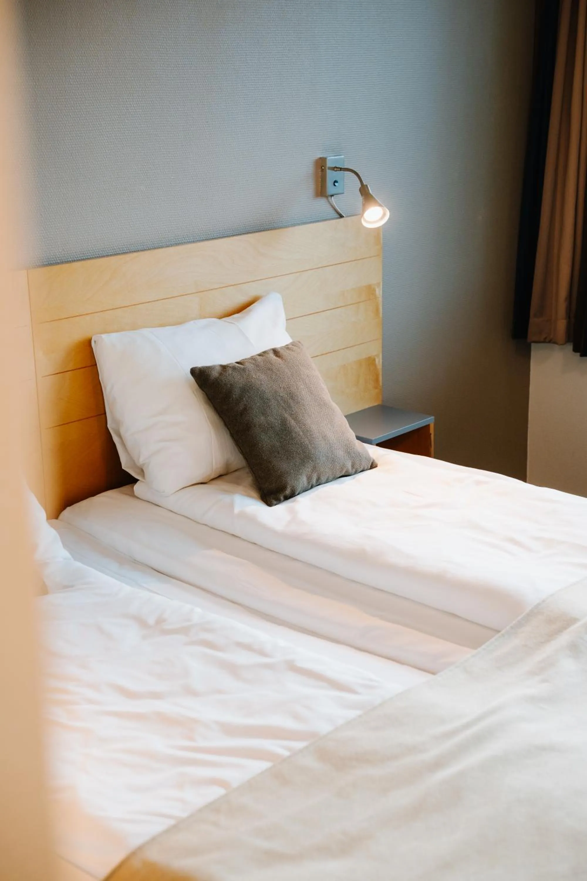 Decorative detail, Bed in St Svithun Hotel