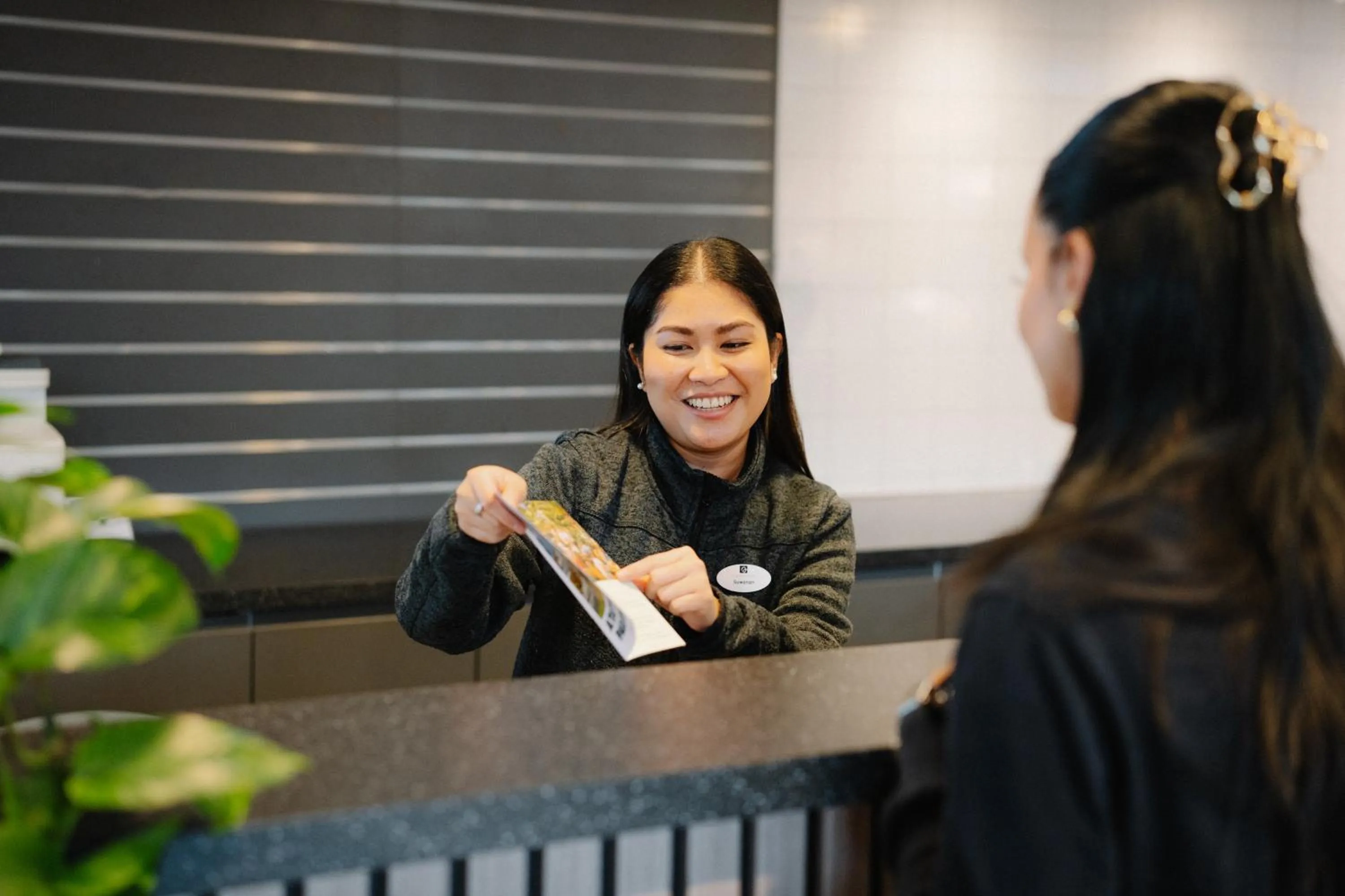Lobby or reception in St Svithun Hotel
