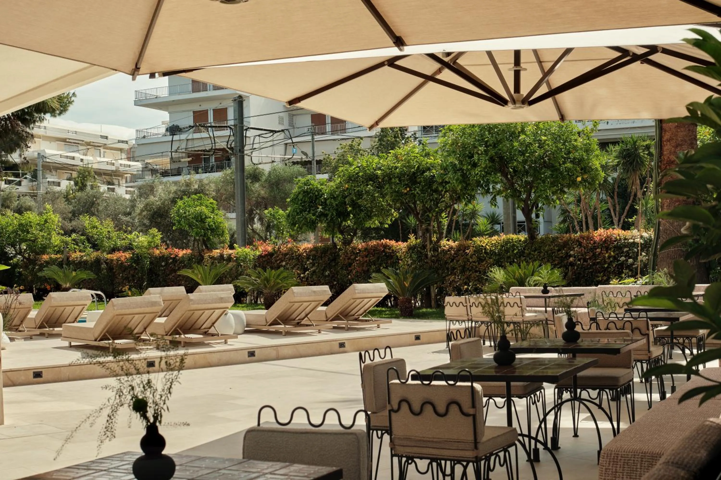 Garden in Golden Sun Hotel