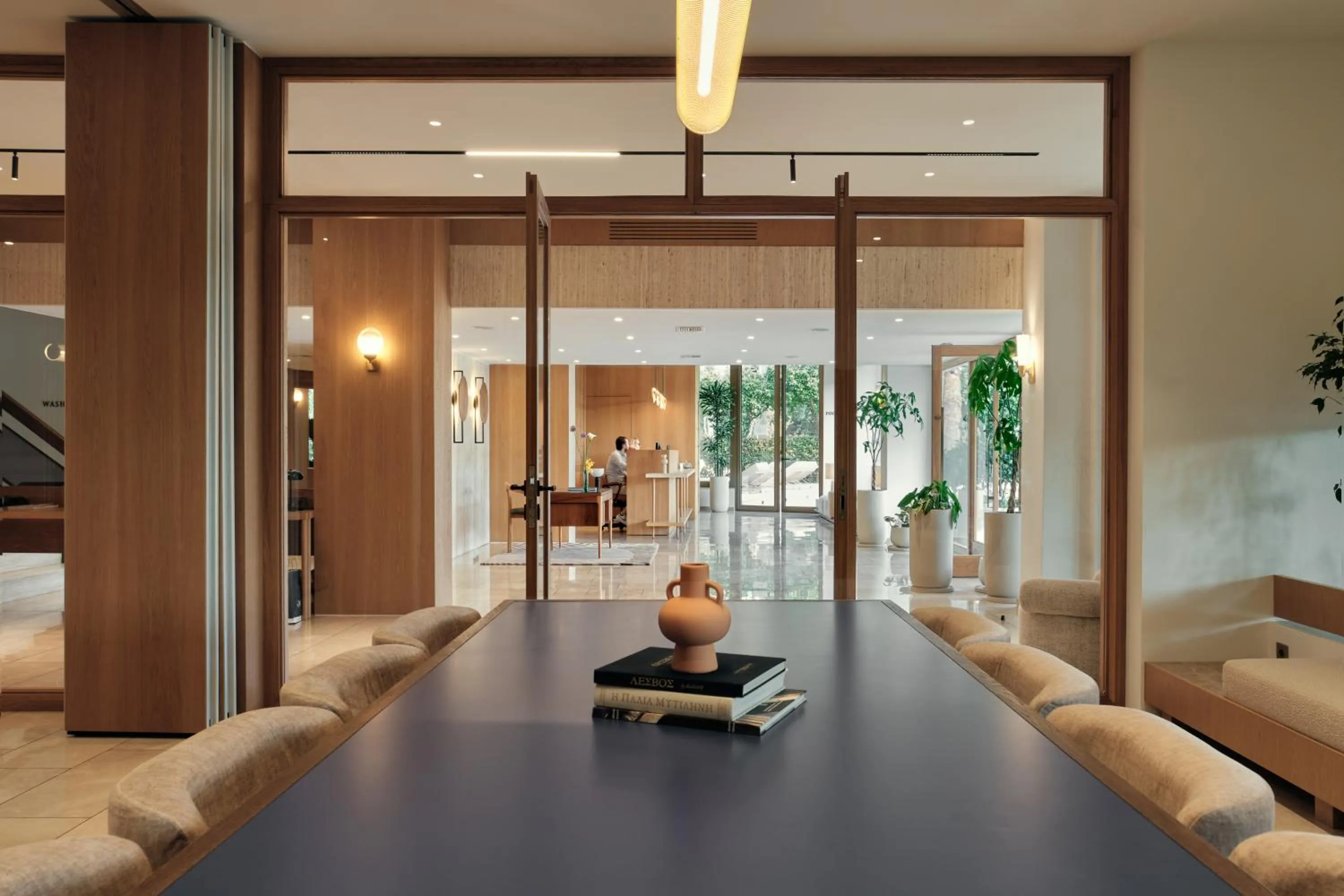 Facade/entrance in Golden Sun Hotel