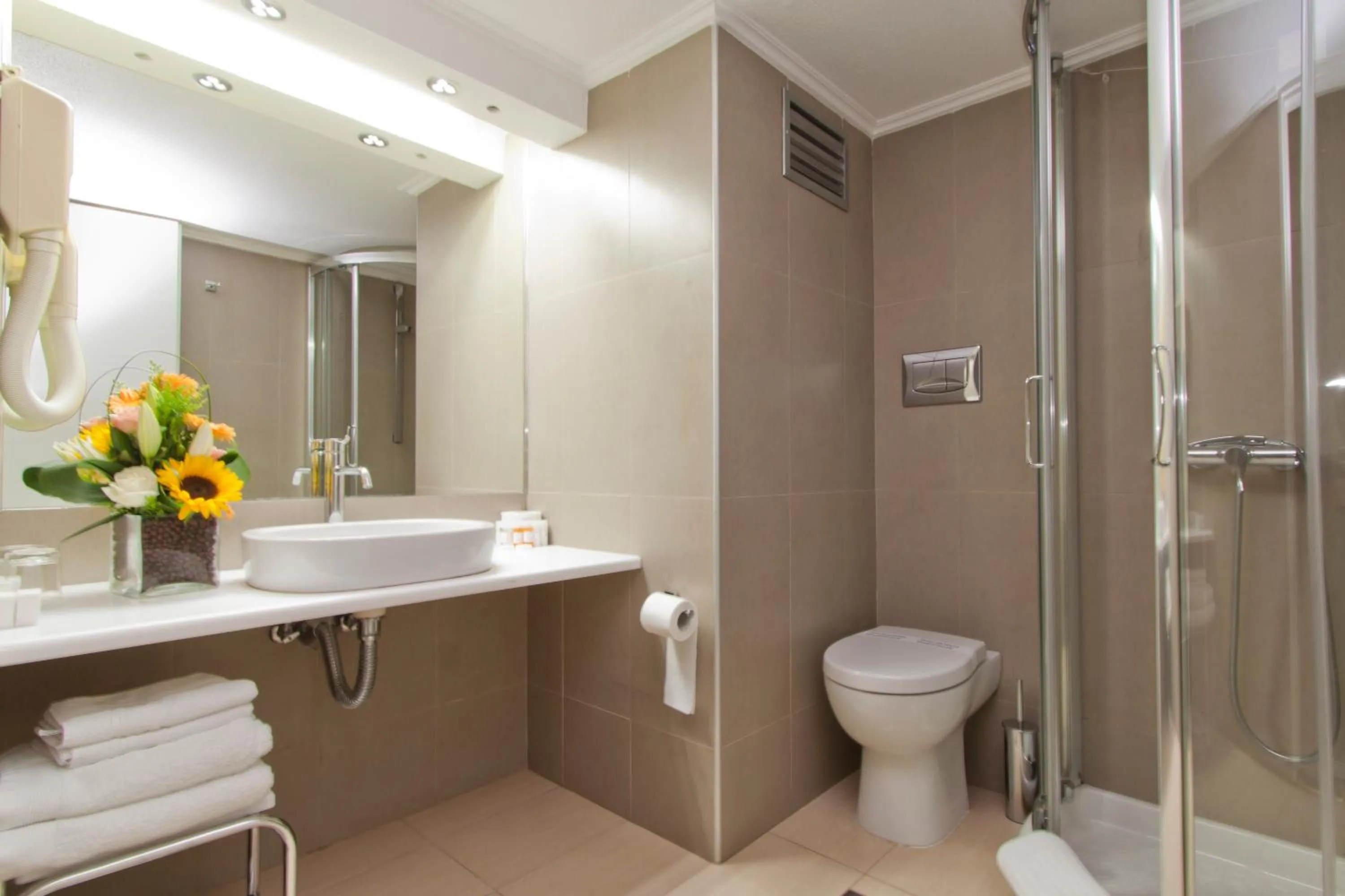 Toilet in Golden Sun Hotel