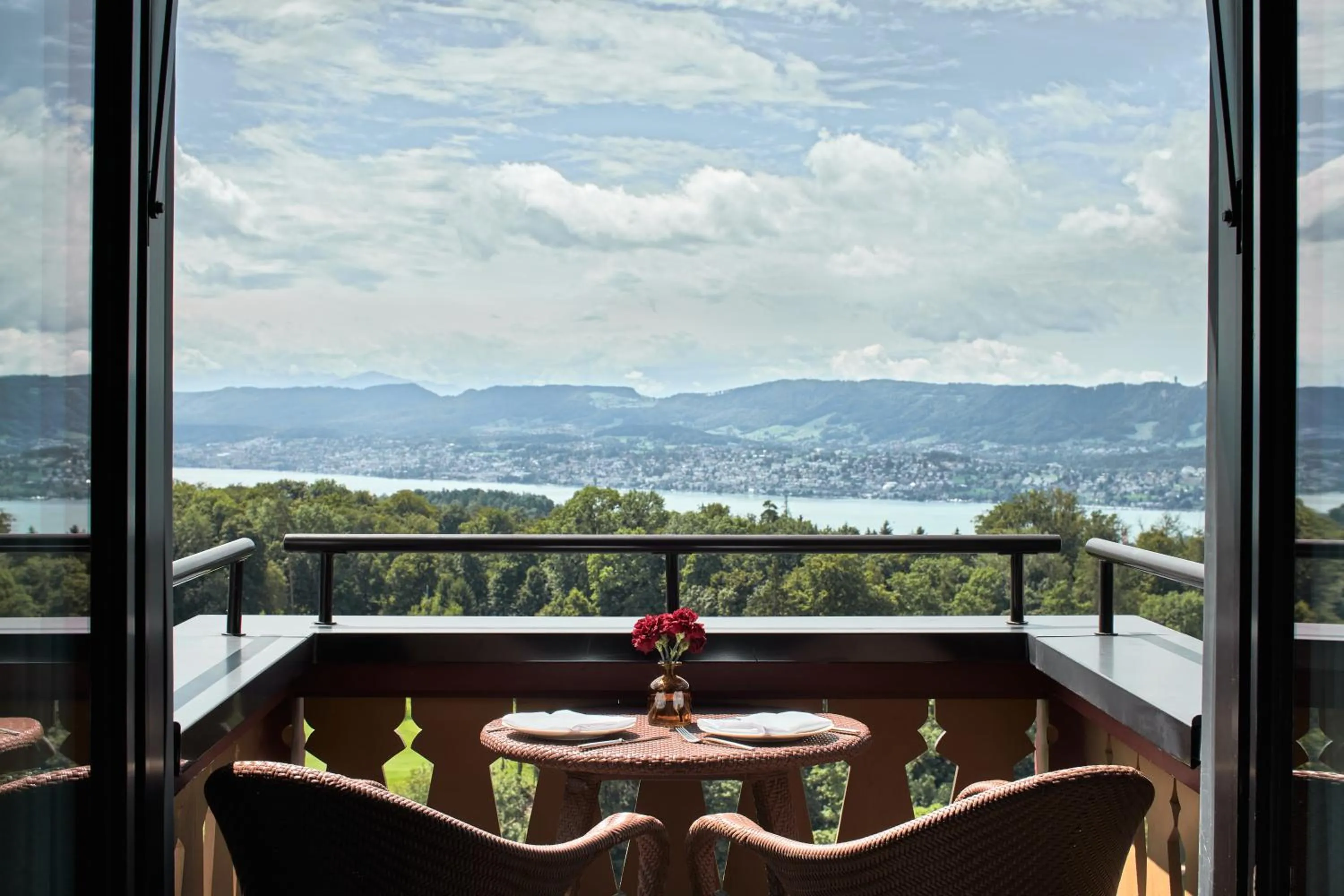 View (from property/room) in The Dolder Grand - City and Spa Resort Zurich