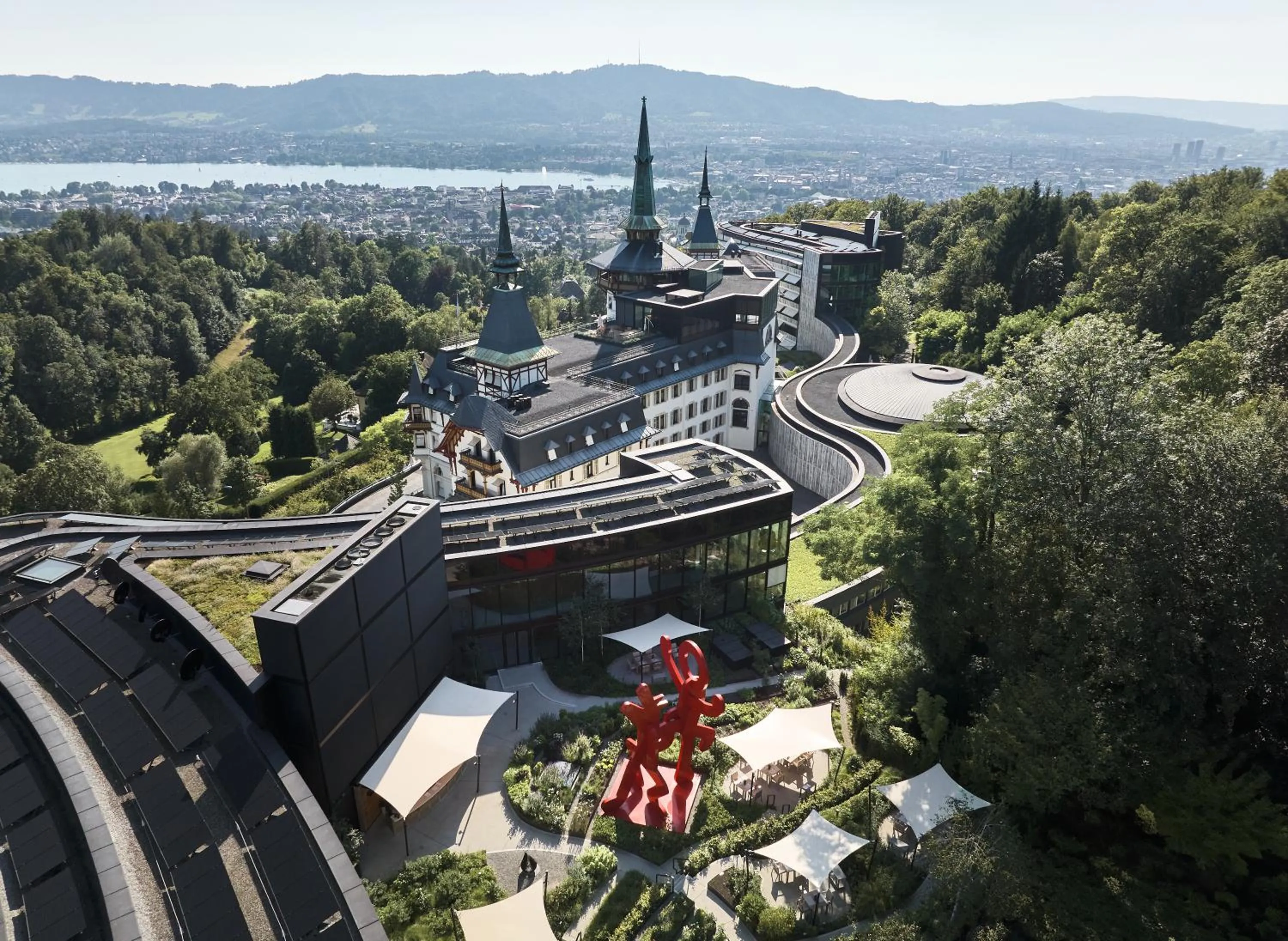 View (from property/room) in The Dolder Grand - City and Spa Resort Zurich