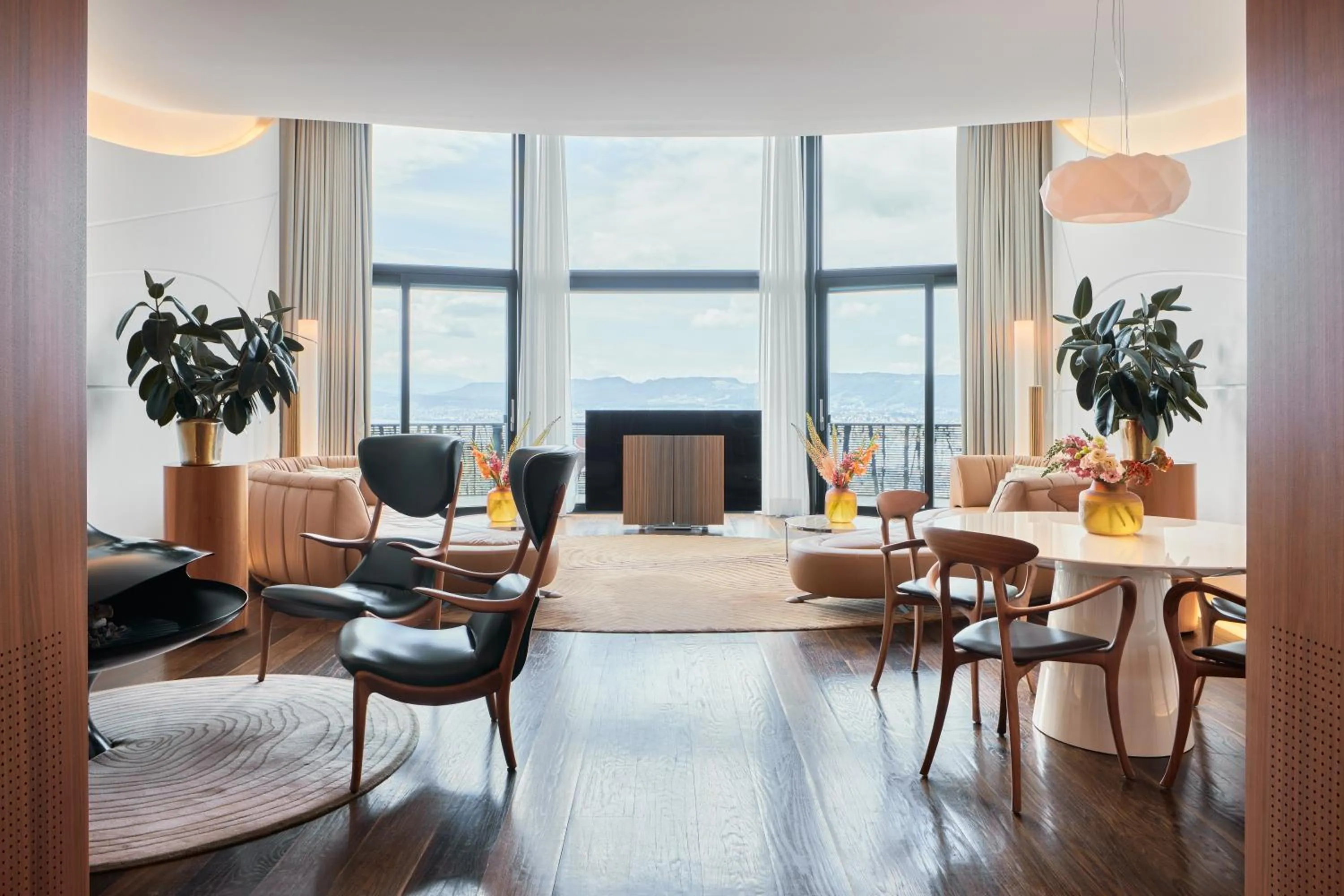 Living room in The Dolder Grand - City and Spa Resort Zurich
