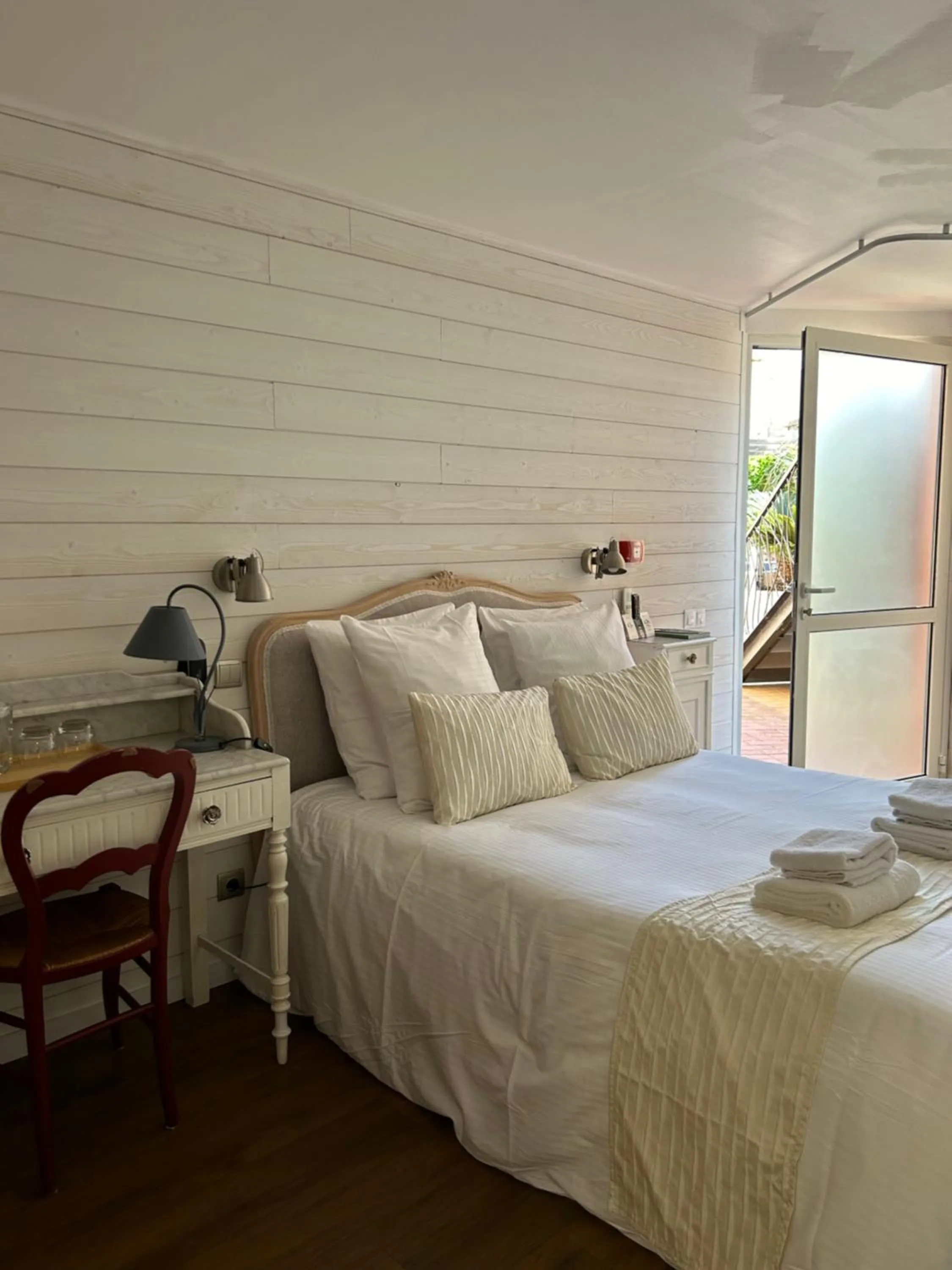 Photo of the whole room, Bed in Logis Hotel De La Clape