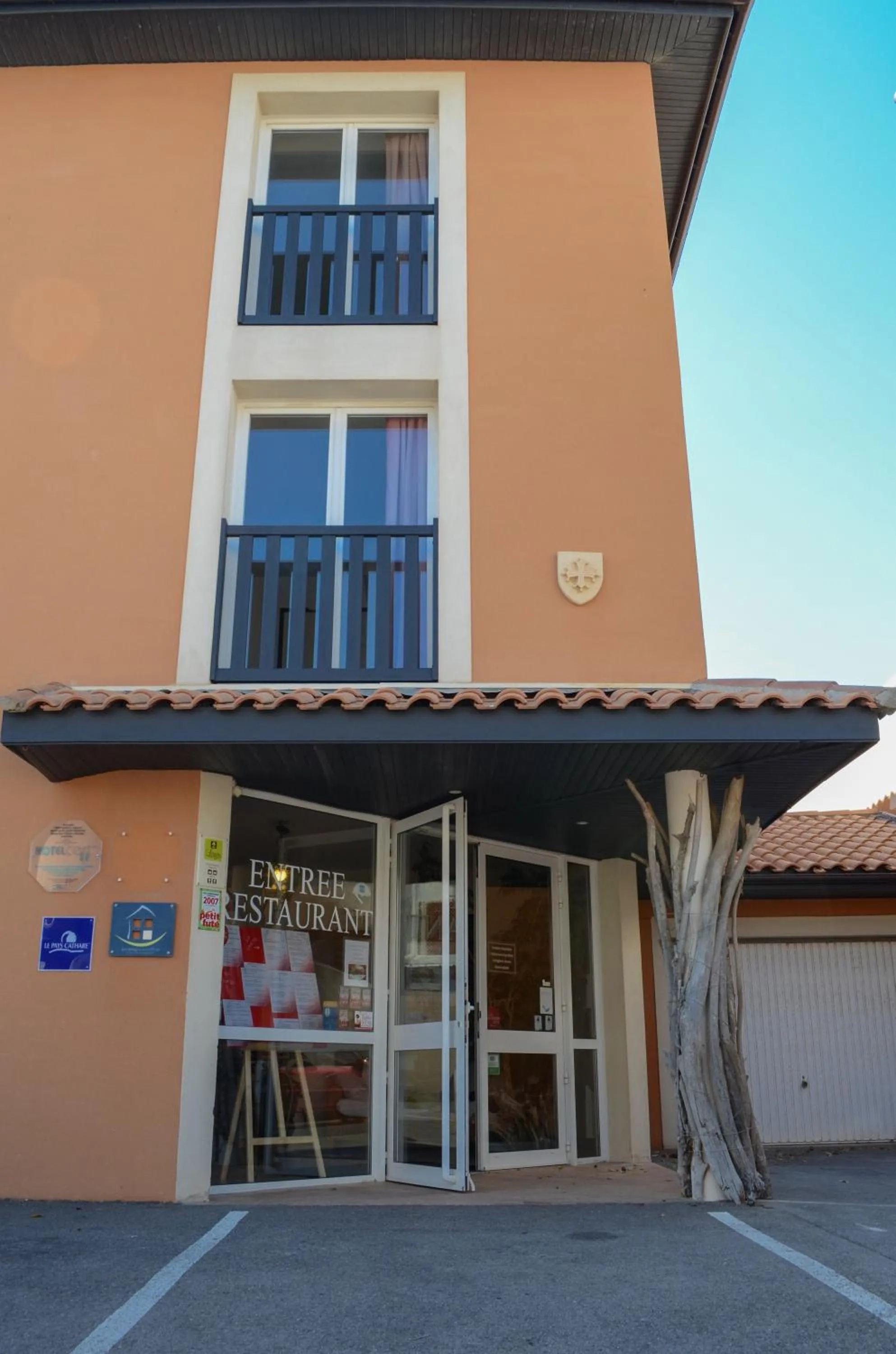 Property building in Logis Hotel De La Clape