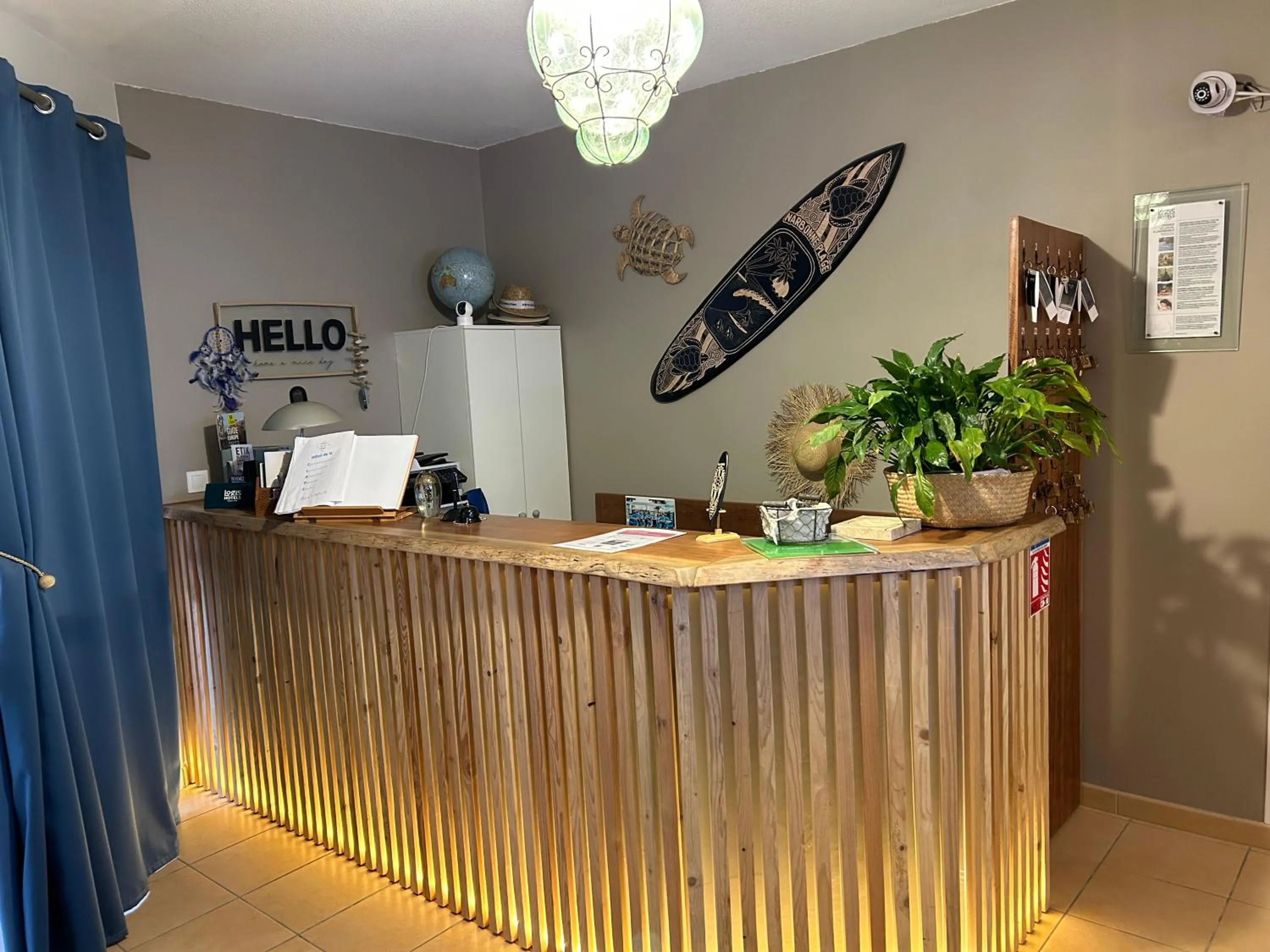 Property building in Logis Hotel De La Clape