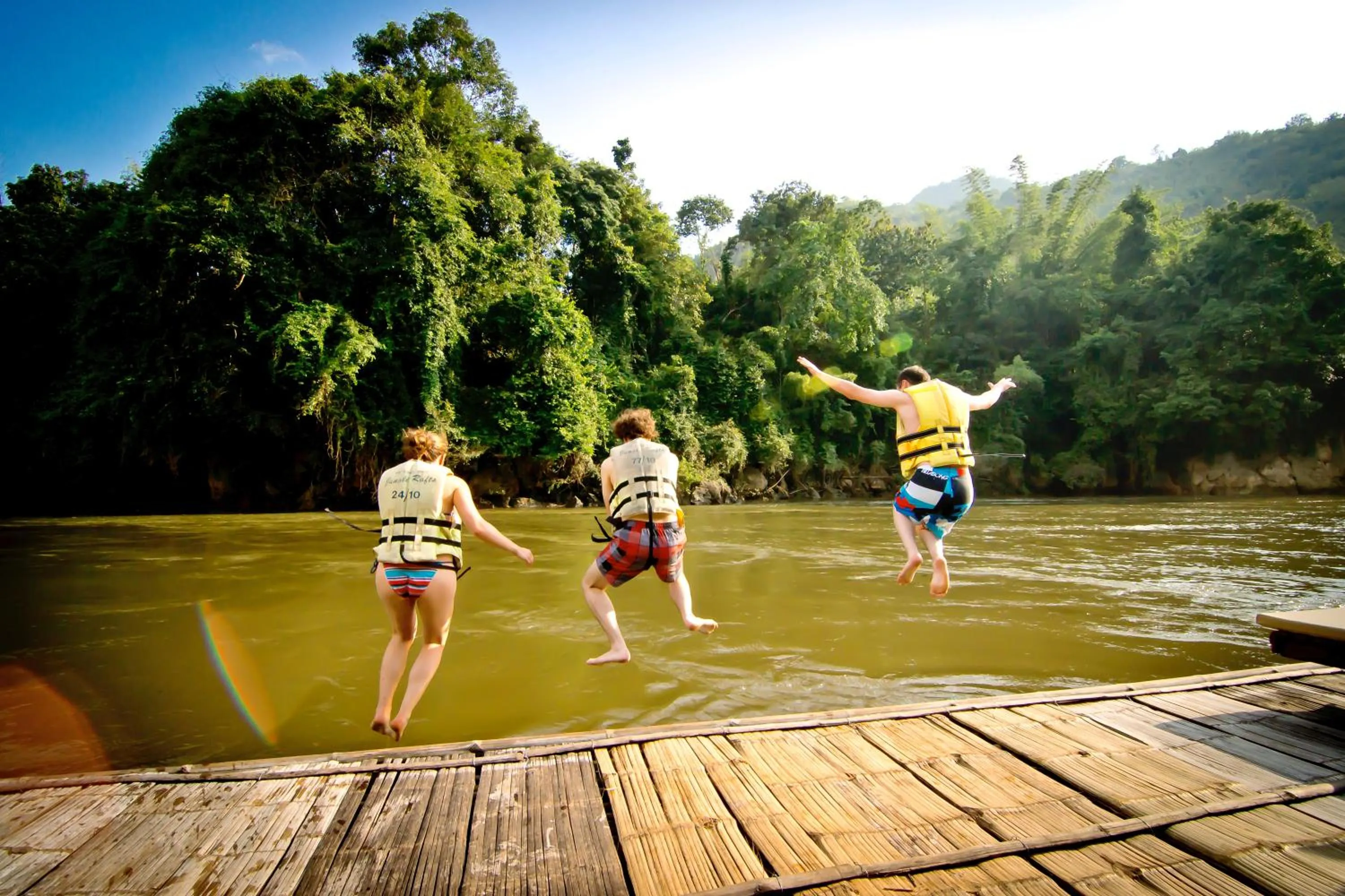 Activities in River Kwai Jungle Rafts