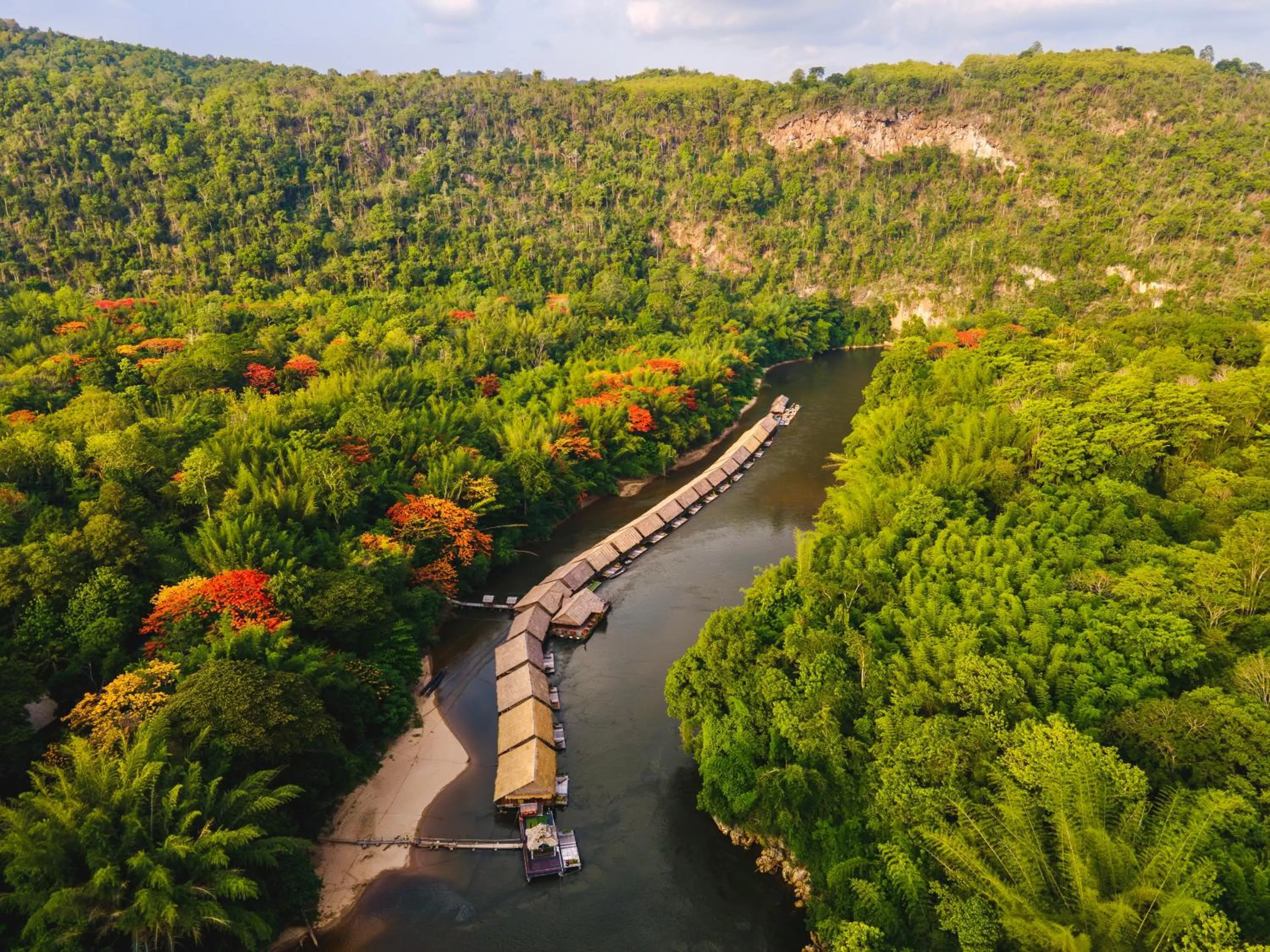 Property building in River Kwai Jungle Rafts