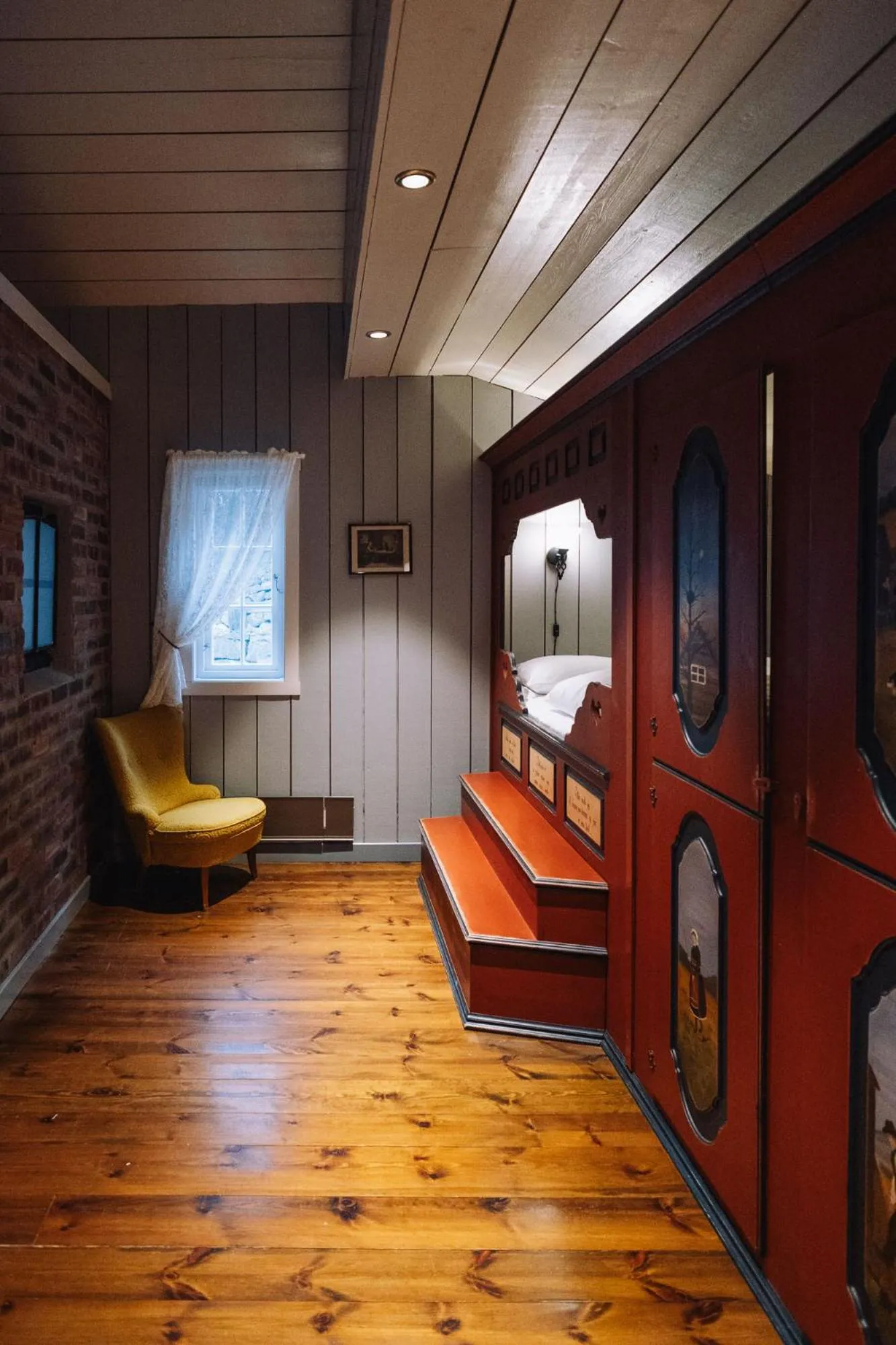 Bed in Byrkjedalstunet Hotell