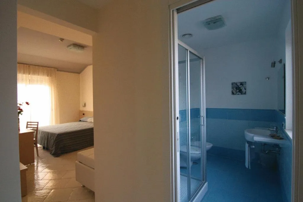 Decorative detail, Bed in Hotel Cosmomare