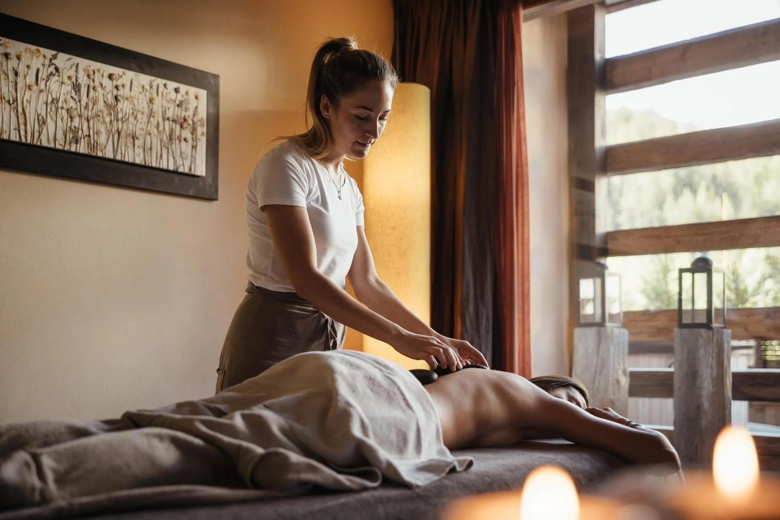 Massage in Lagació Hotel Mountain Residence
