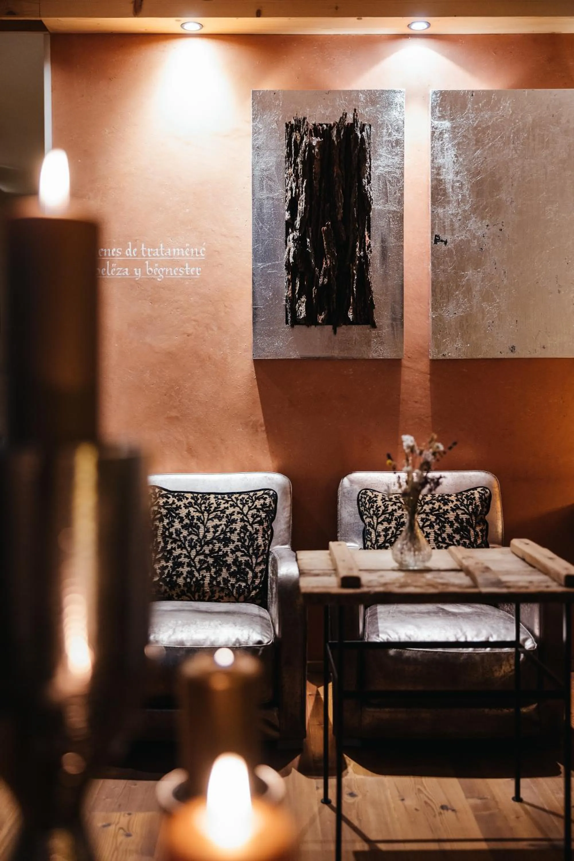 Seating area in Lagació Hotel Mountain Residence