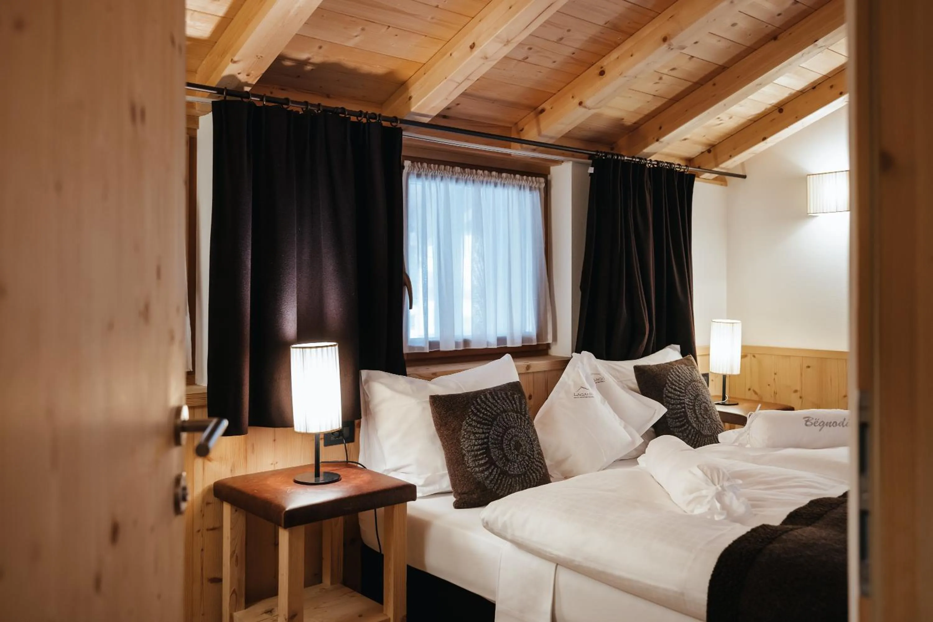 Bed in Lagació Hotel Mountain Residence