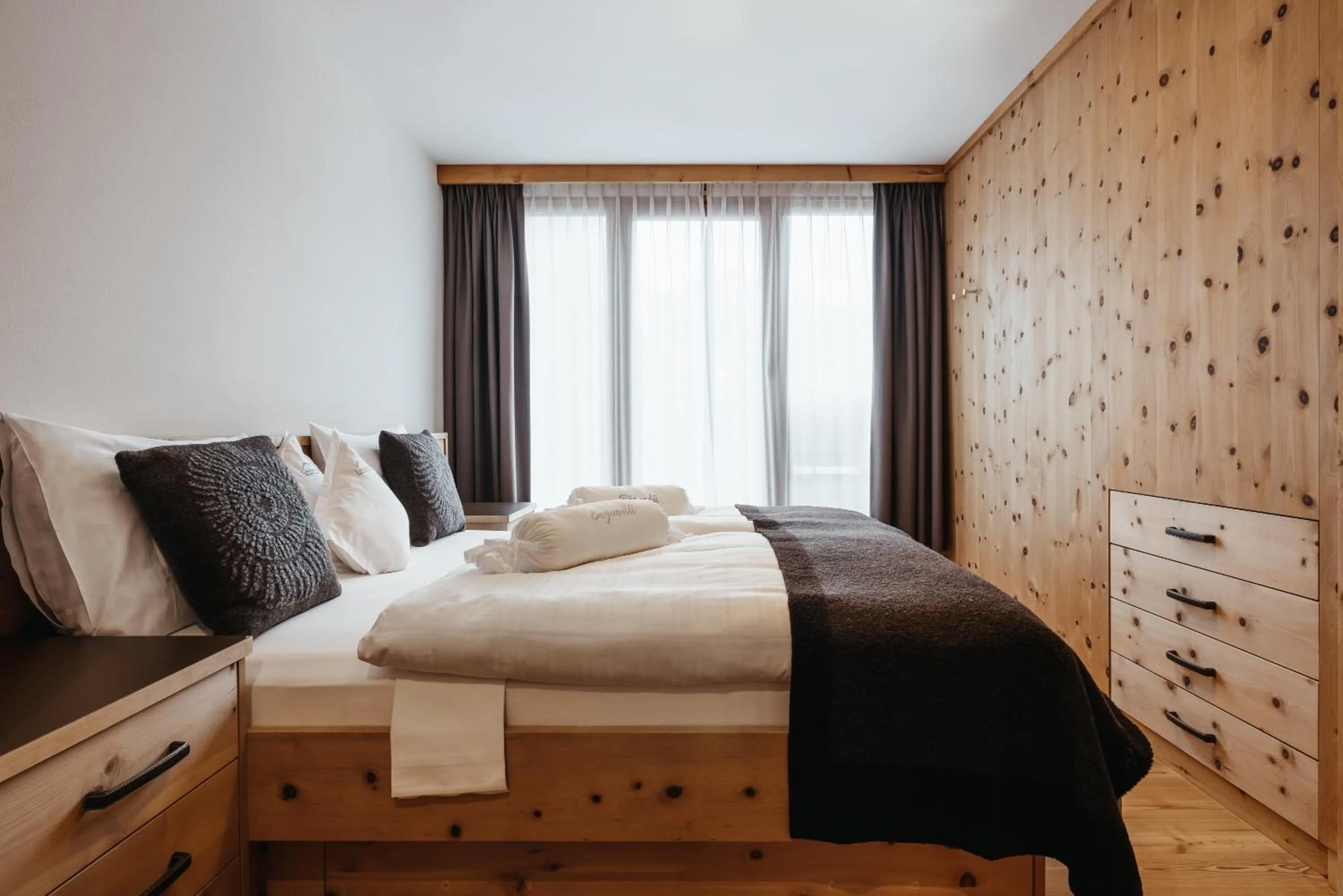 Bed in Lagació Hotel Mountain Residence